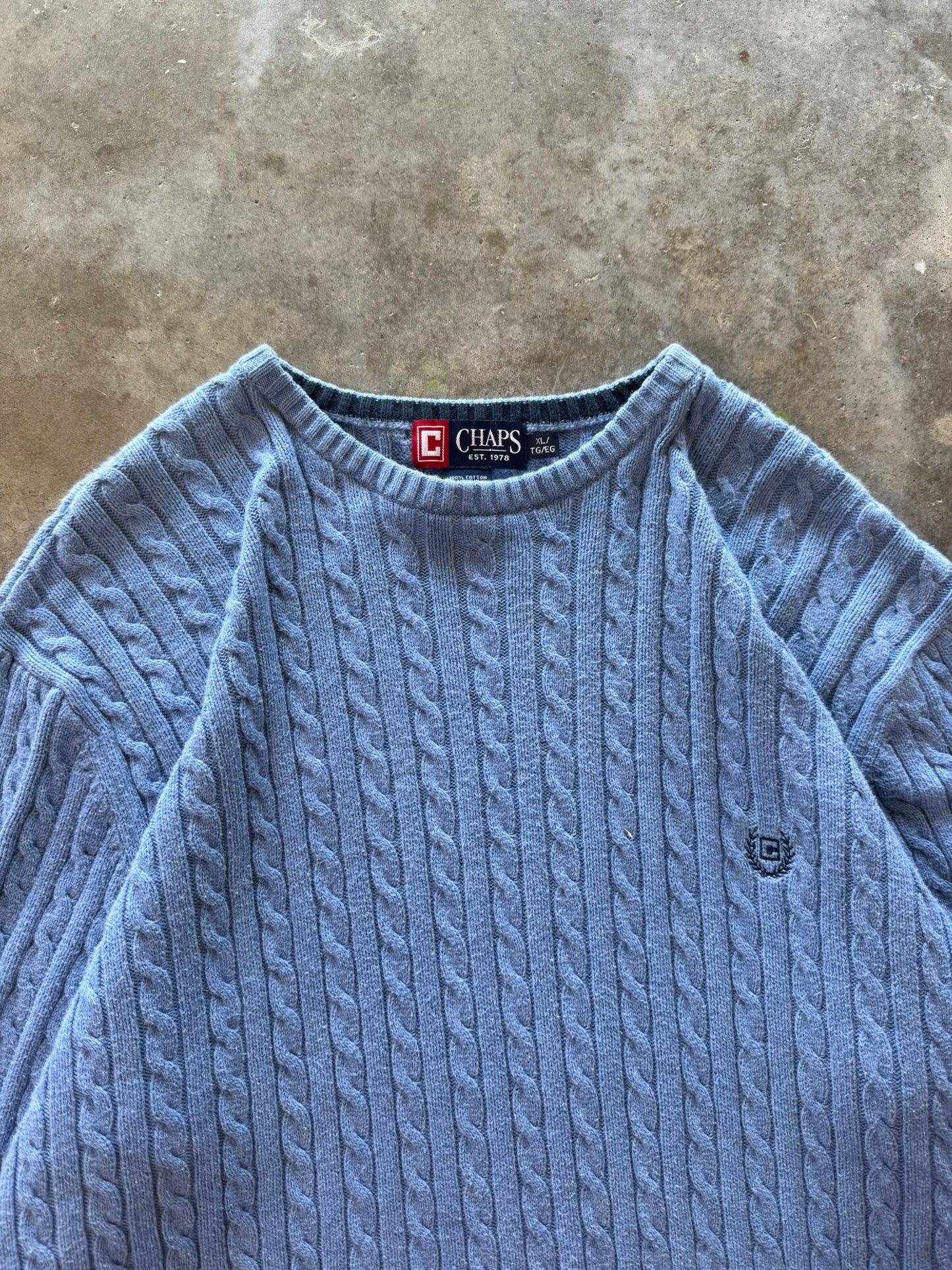 (XL) 00s Chaps Sweater