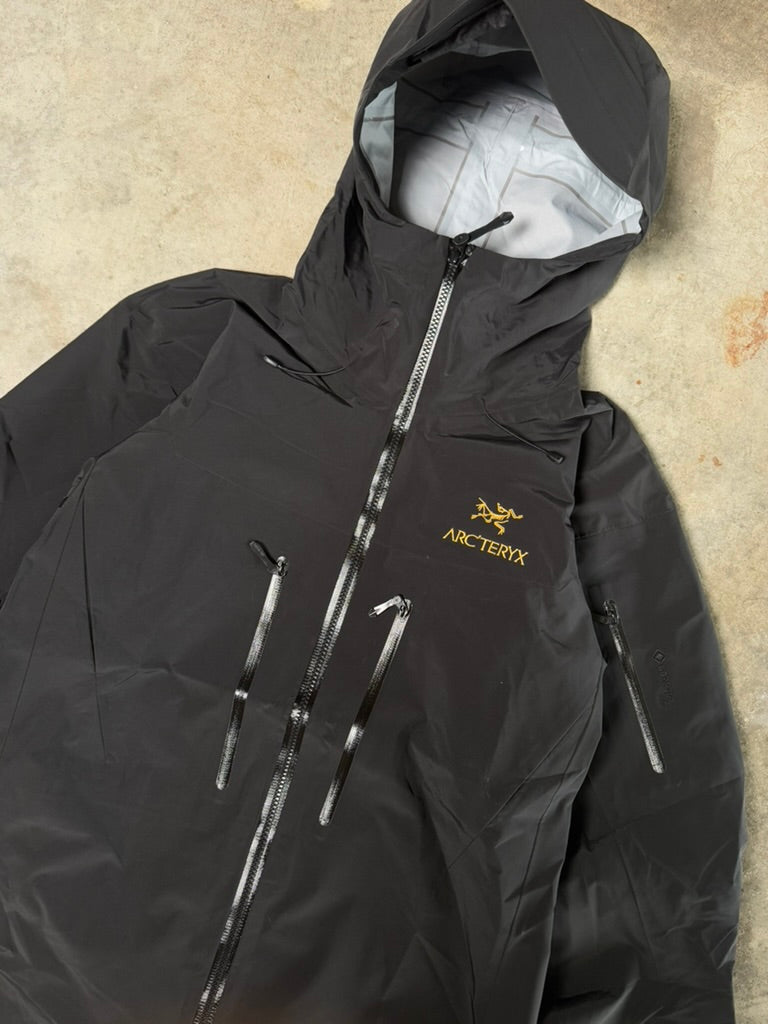 (XL) 00s Arcteryx Black Rain Jacket