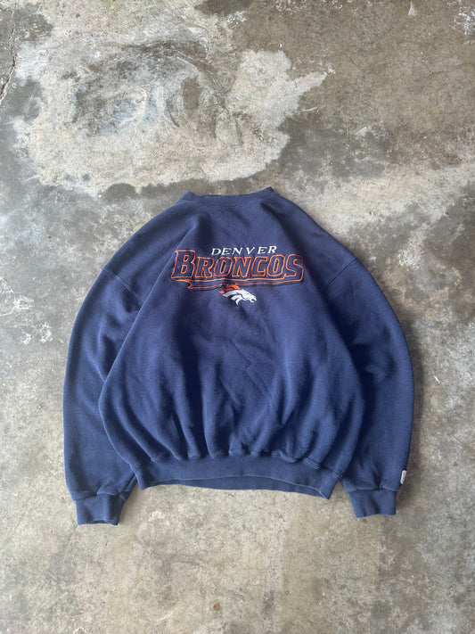 (L) Vintage Broncos Heavyweight Sweatshirt