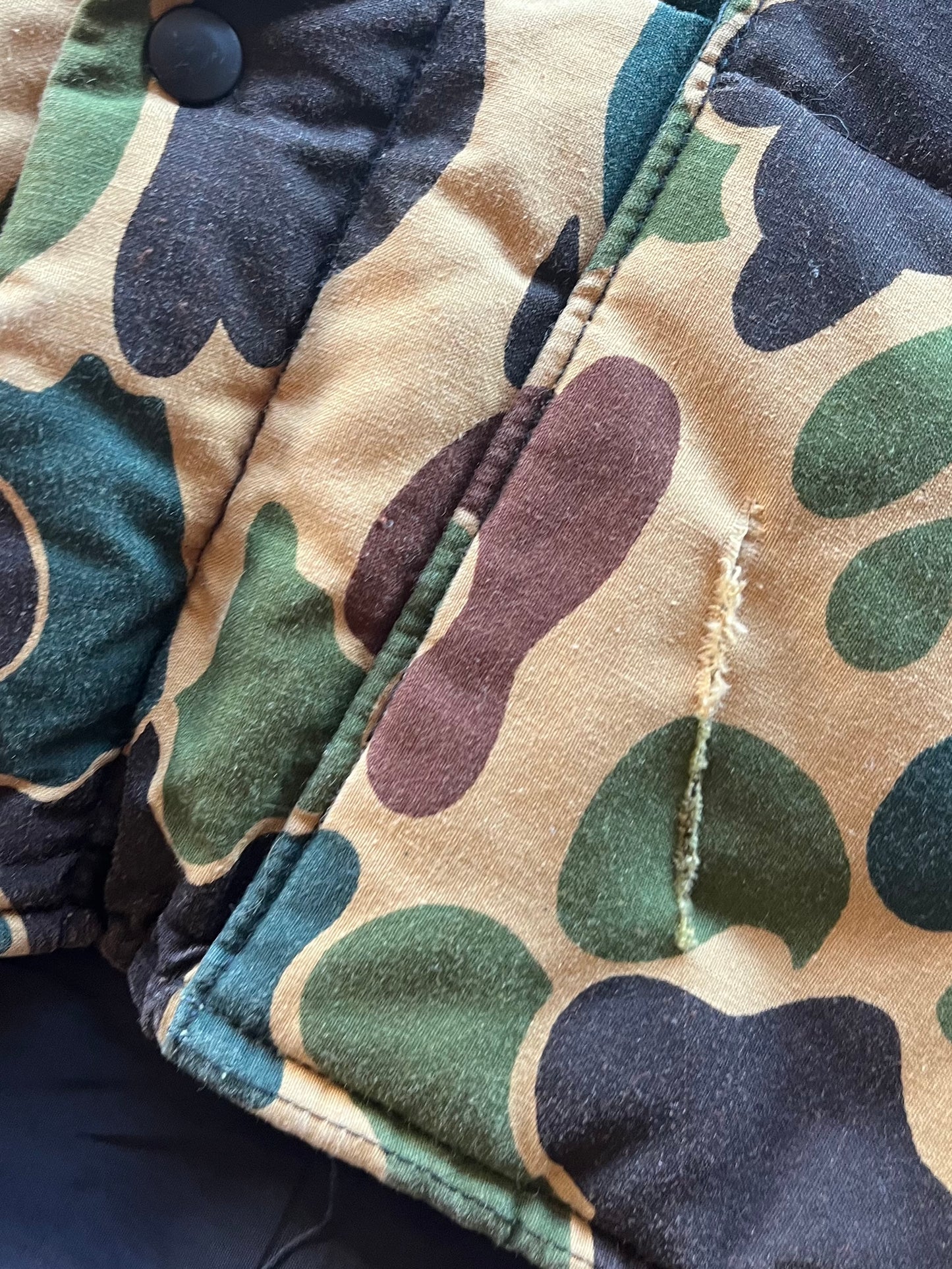 (M) Vintage Camo Vest