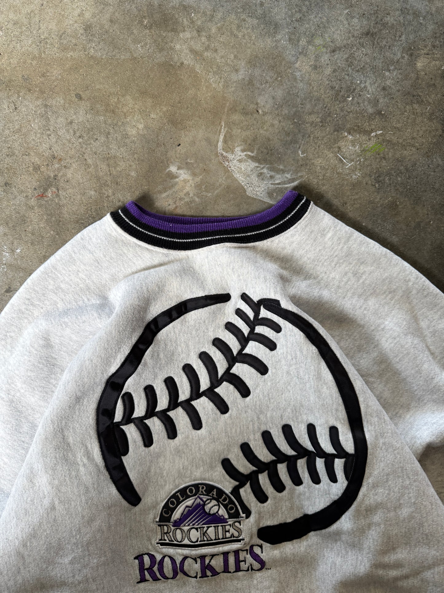 (L) Vintage Colorado Rockies Sweatshirt