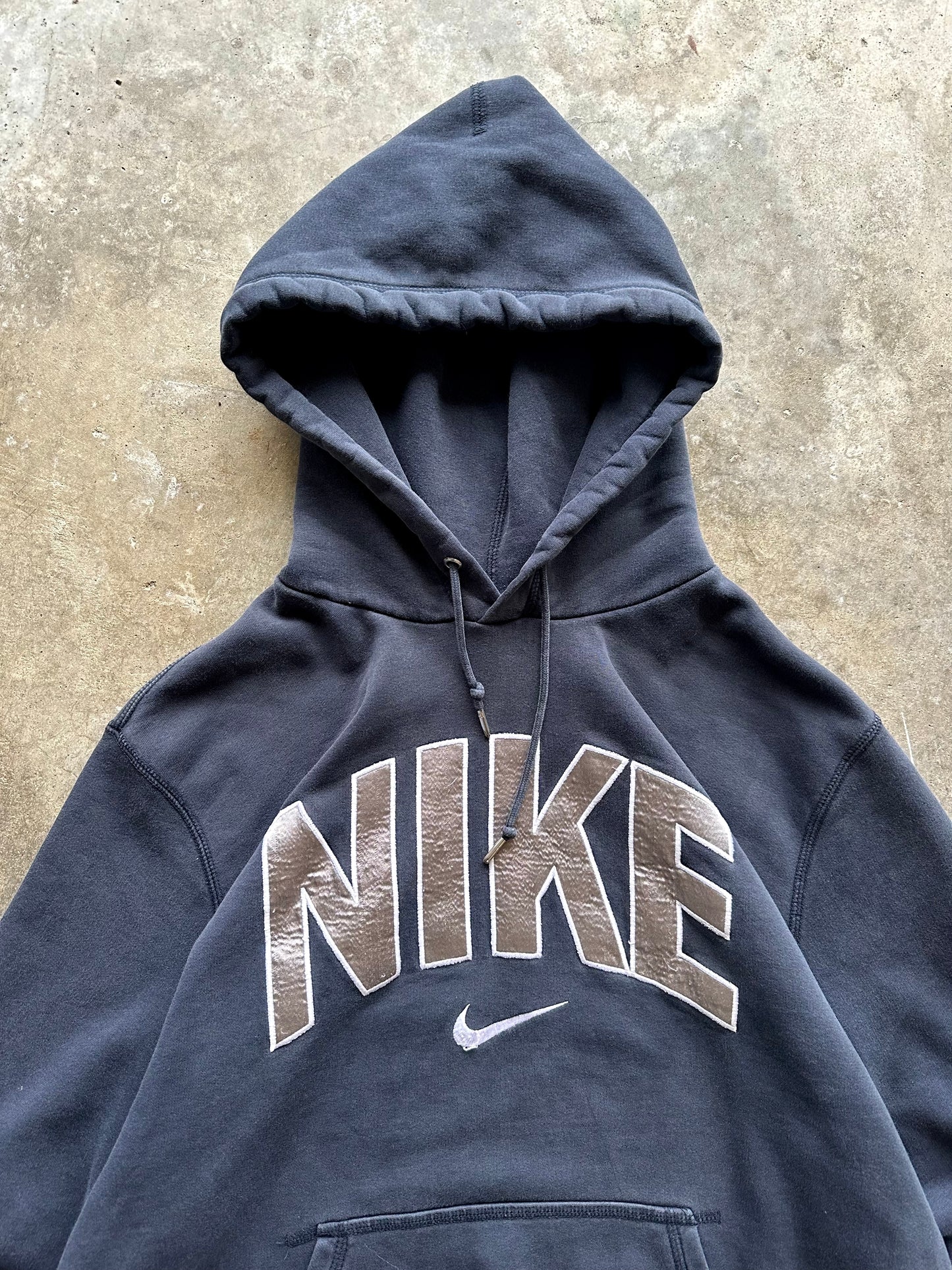 (XL) 00s Nike Spell-out Hoodie
