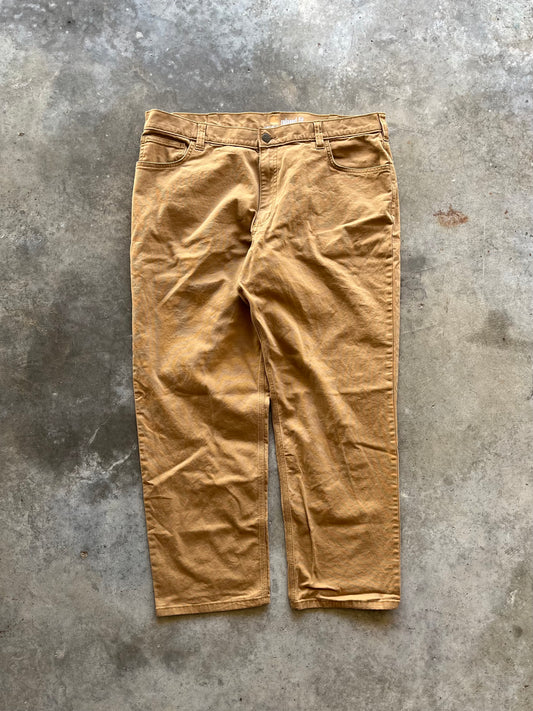 (40x30) Carhartt Tan Relaxed Fit Pants