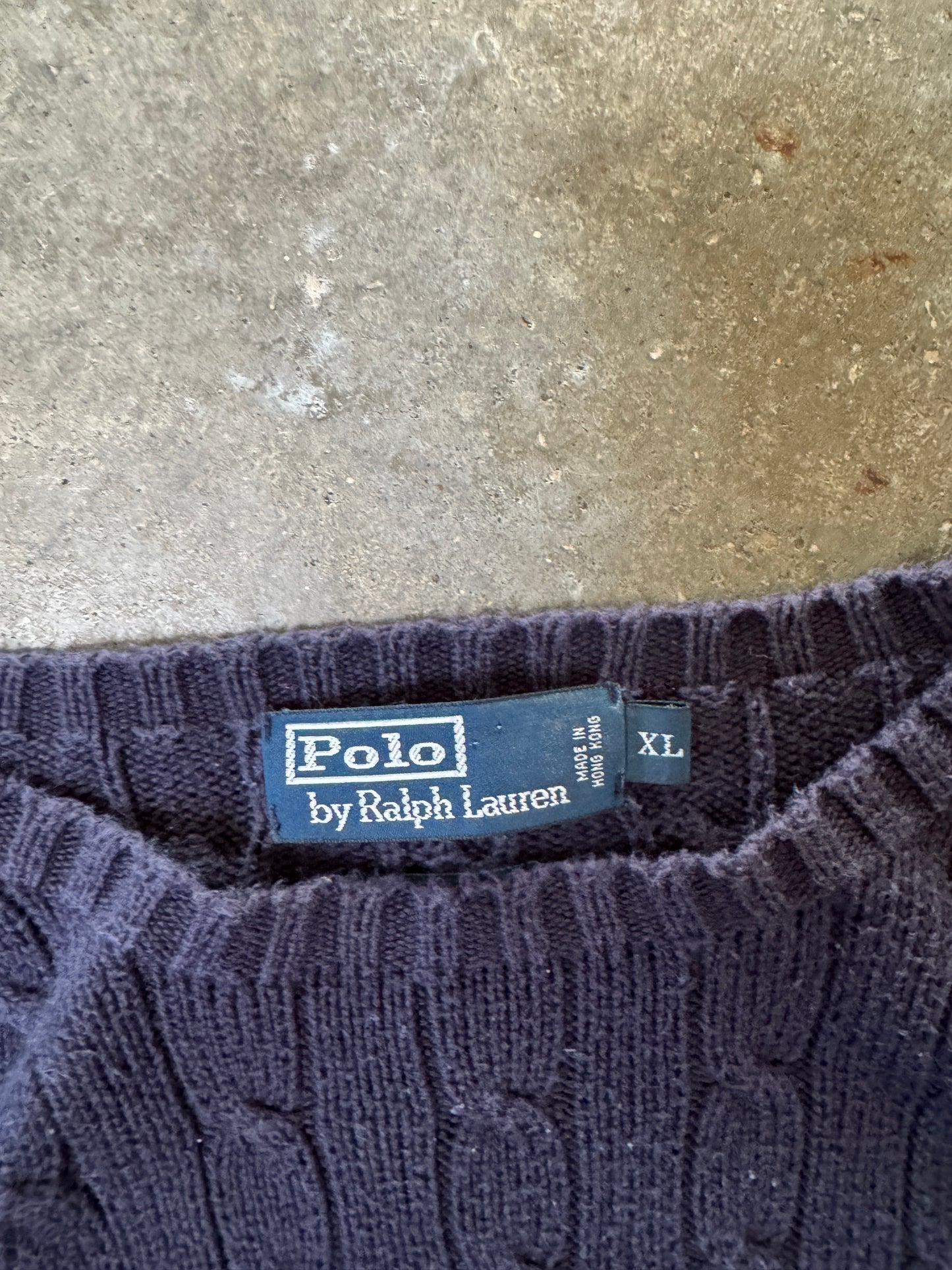 (XL) Polo Sweater