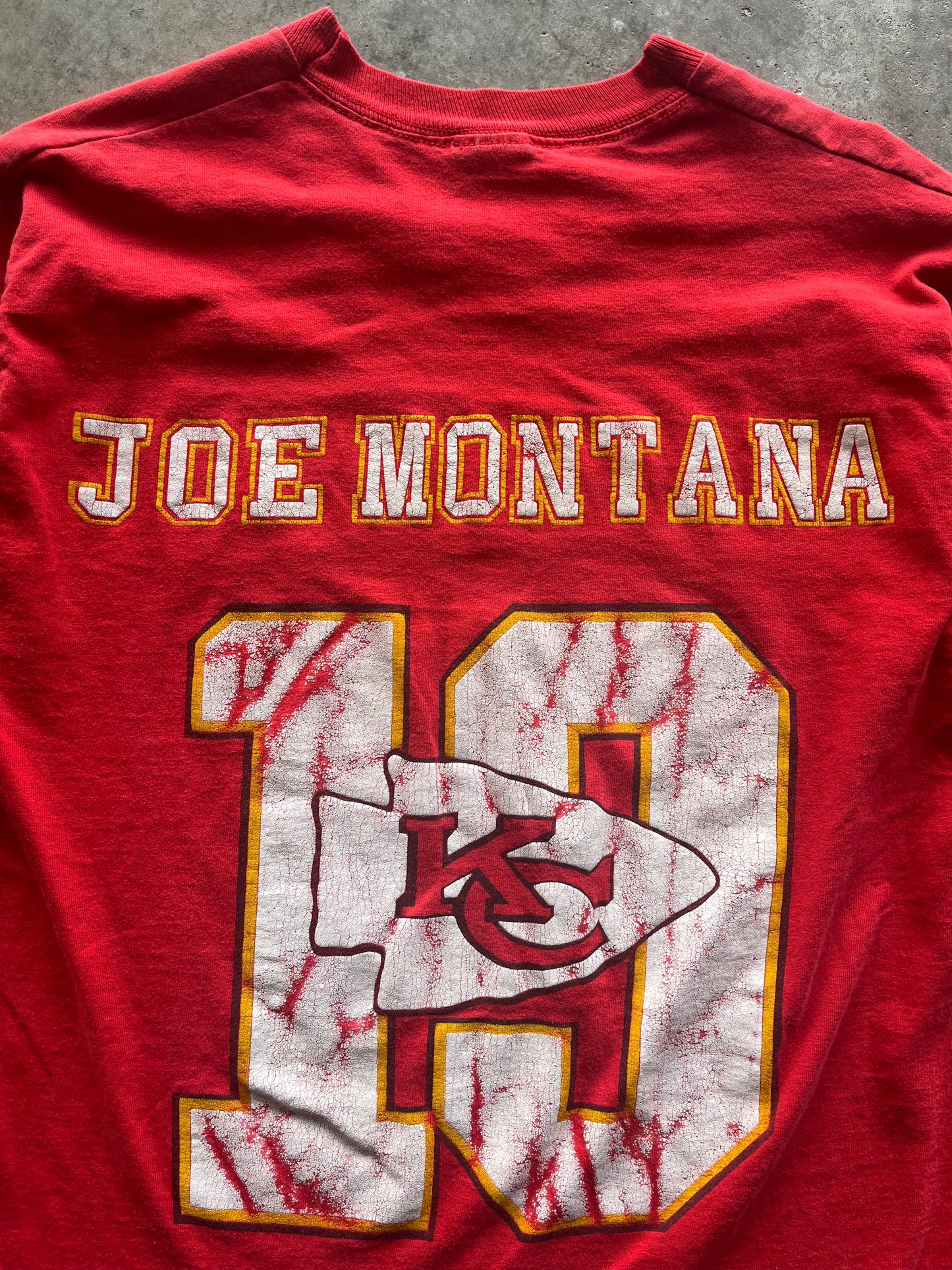 (M) Vintage Chiefs Joe Montana Tee