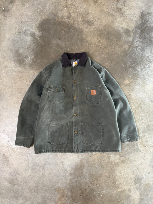 (XL) Vintage Carhartt Chore Jacket