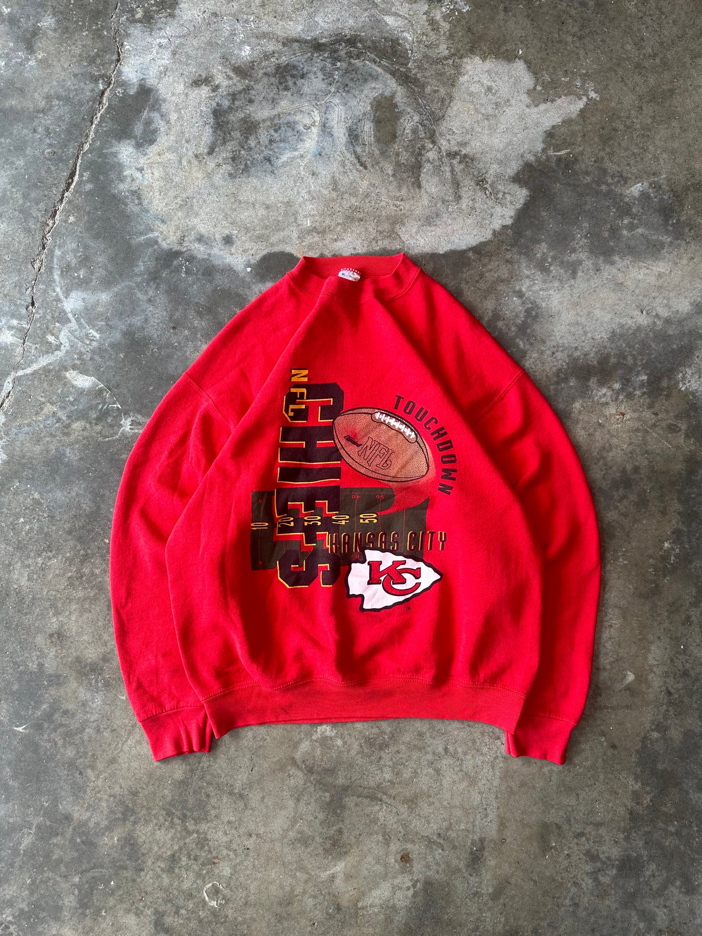 (XL) Vintage Chiefs Sweatshirt