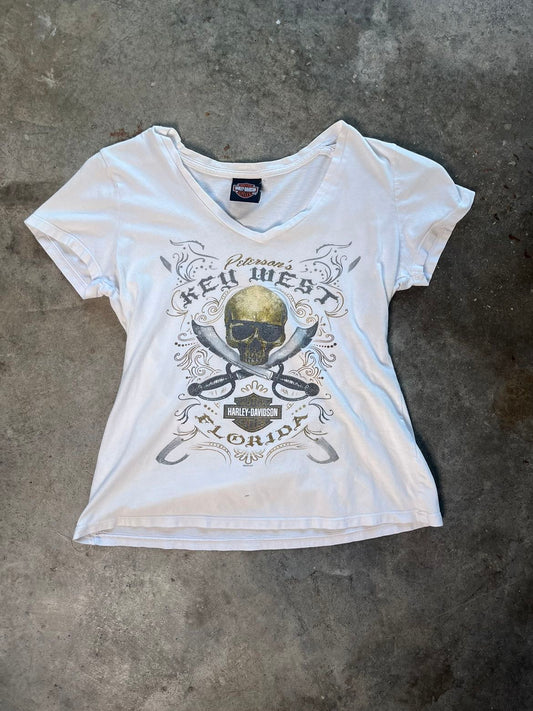 (L) 00s Harley Wmns Tee