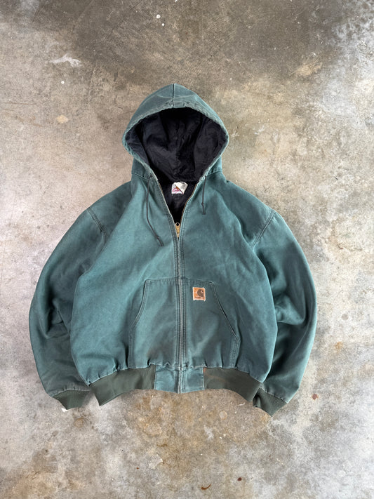 (XXL) Vintage Carhartt Hooded Jacket