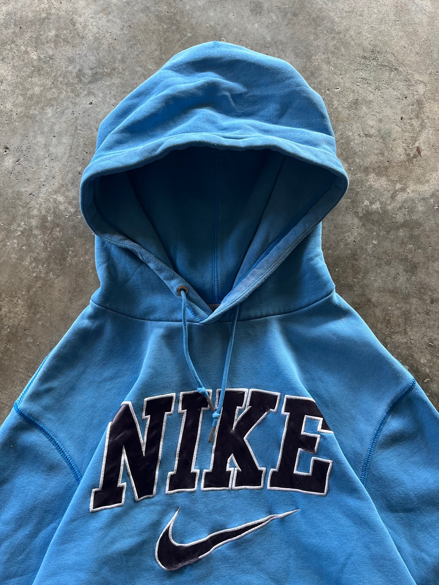 (M) 00s Nike Spell-Out Hoodie