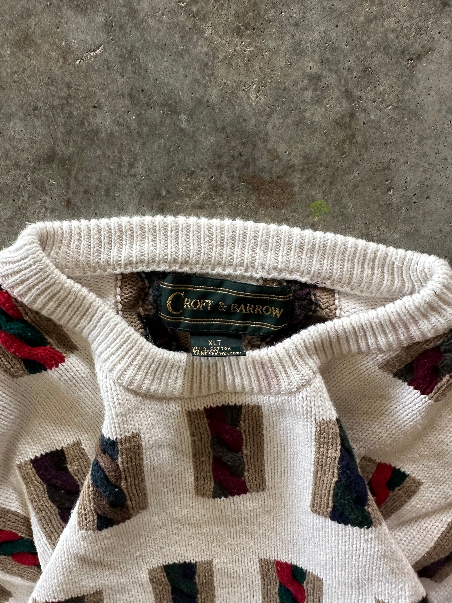 (XL) Vintage Heavy Sweater