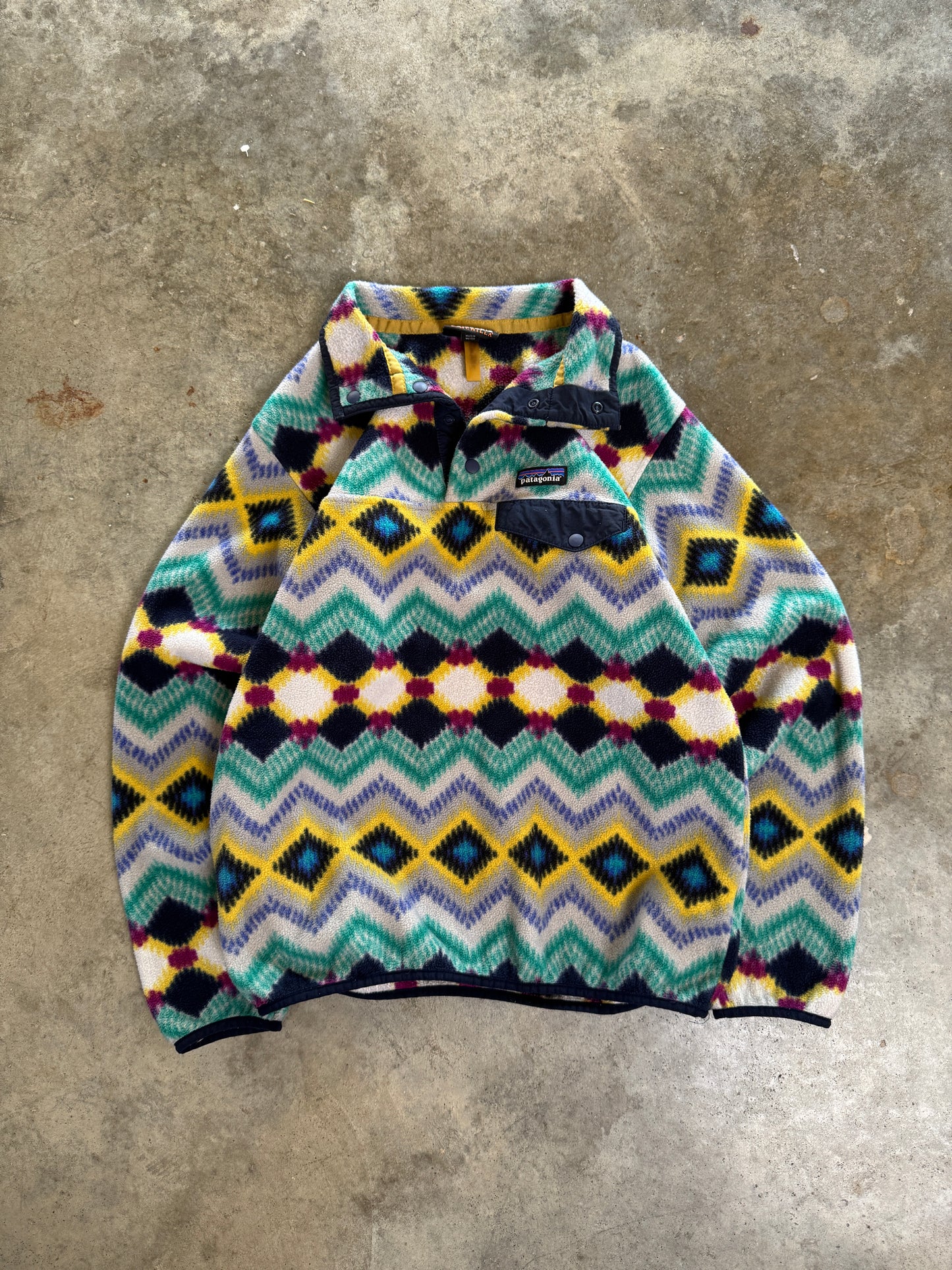 (M) Patagonia Fleece Pattern Sweatshirt