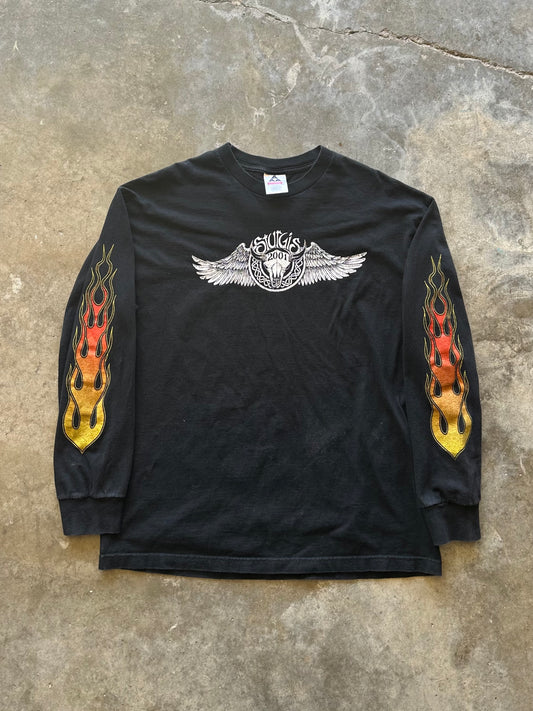 (XL) 00s Sturgis Flame Longsleeve