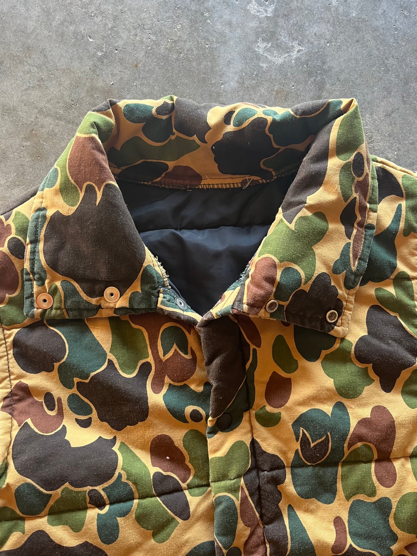 (M) Vintage Camo Vest