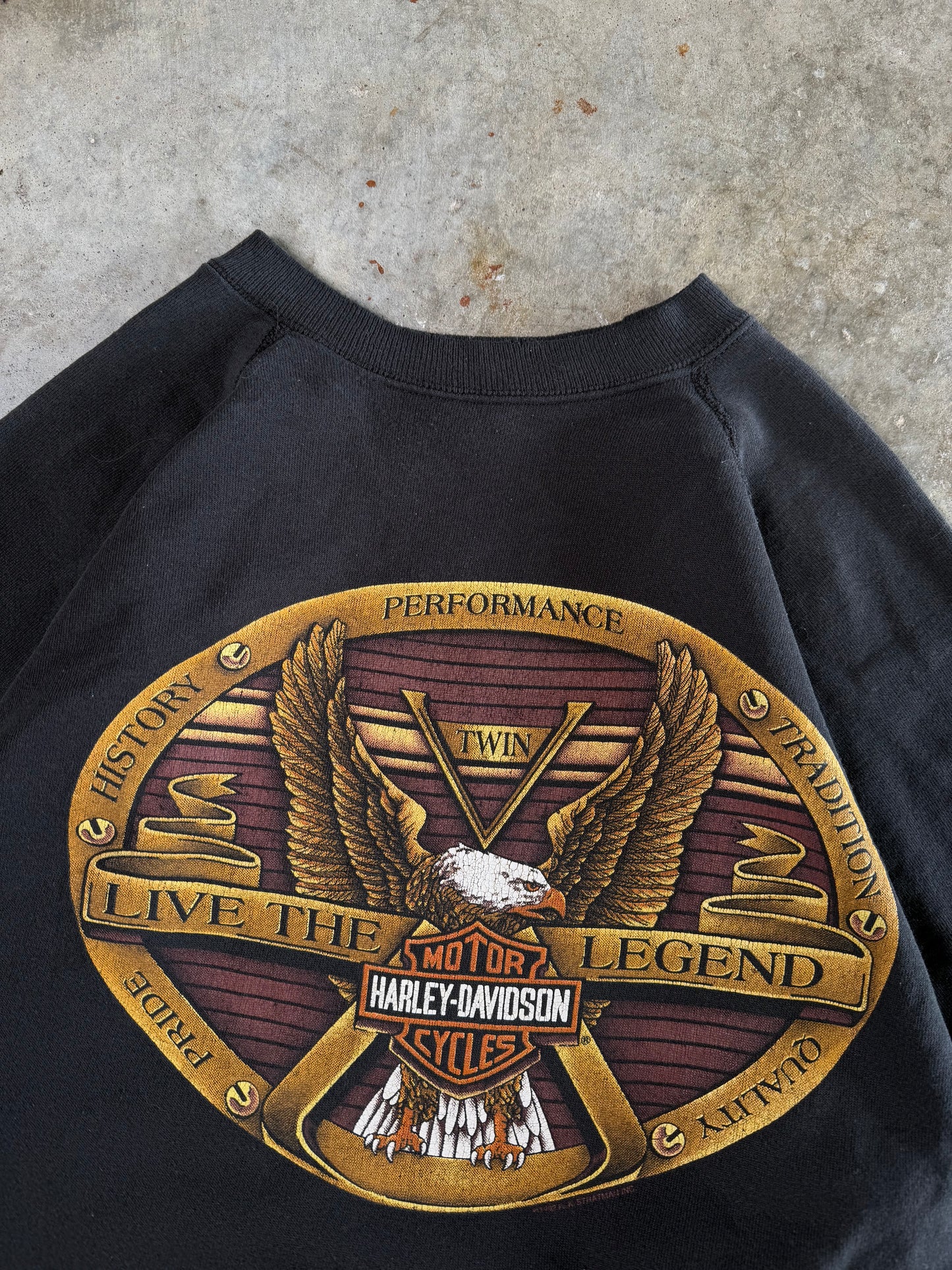 (XL) Vintage Harley Sweatshirt