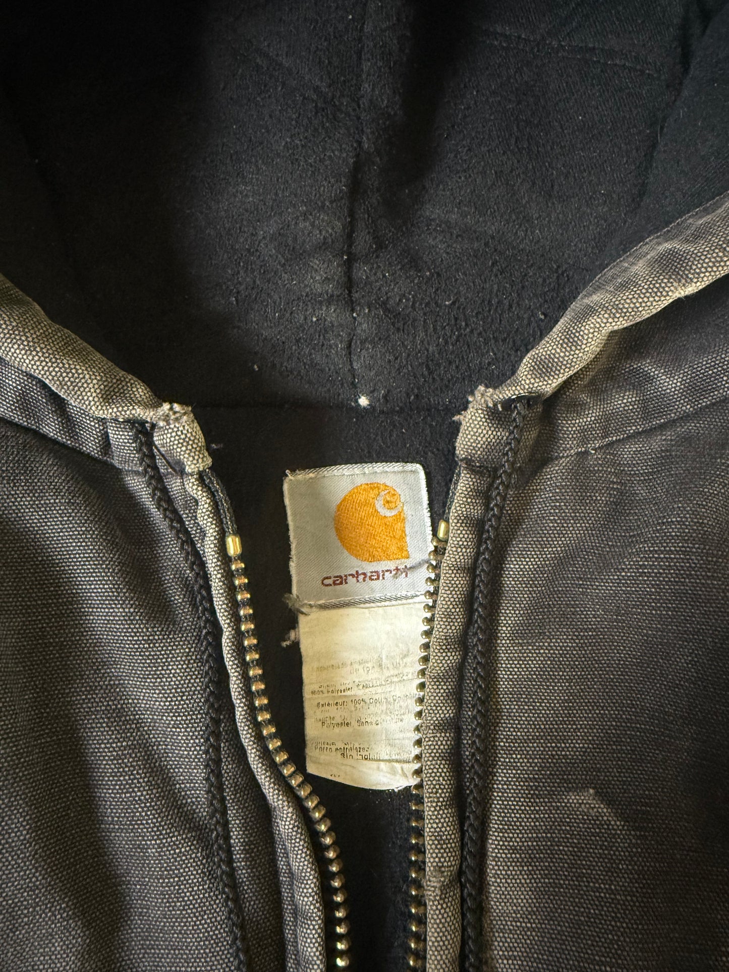 (XXL) Vintage Carhartt Hooded Jacket