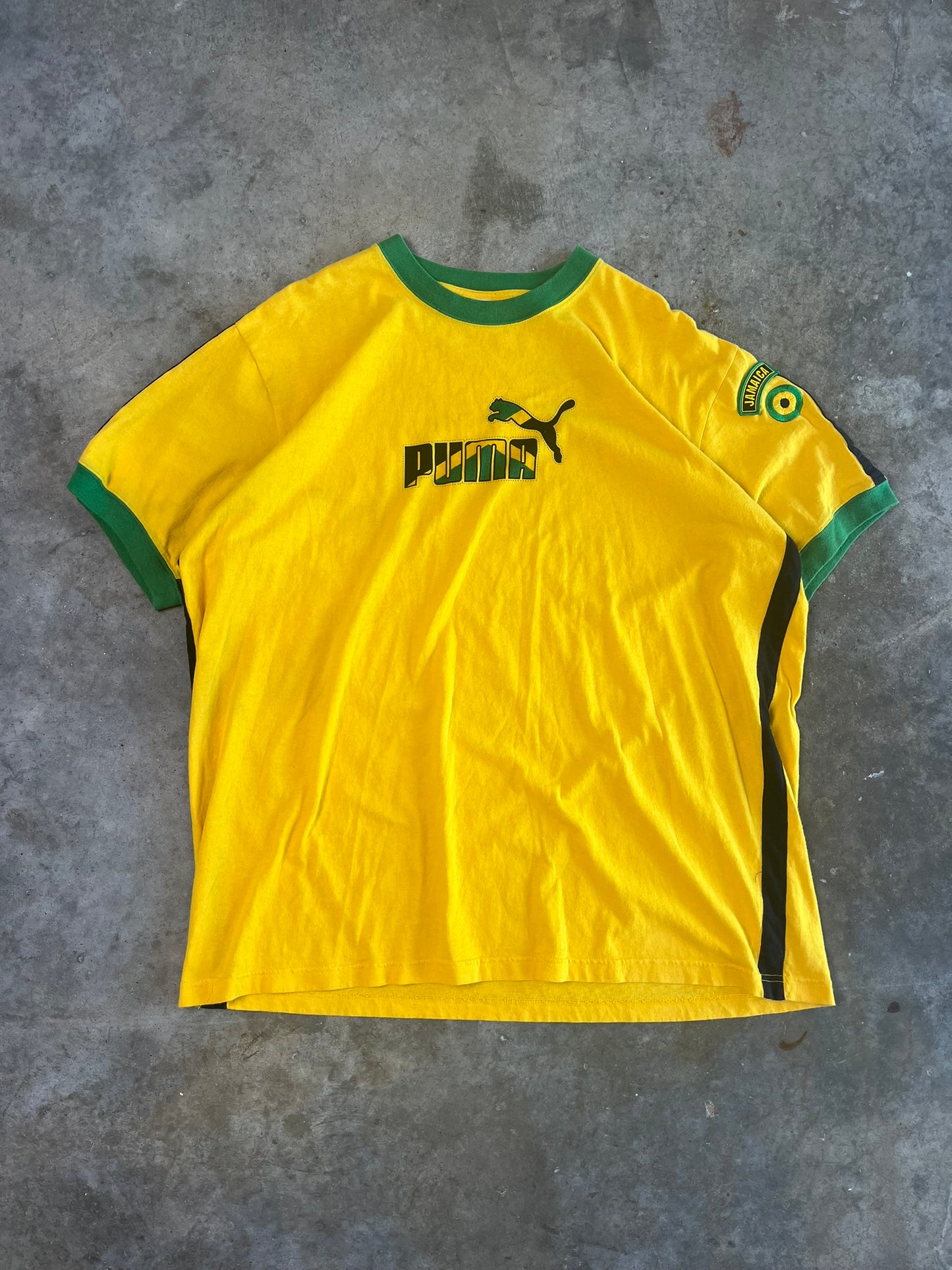 (XL) 00s Puma x Jamaica Tee