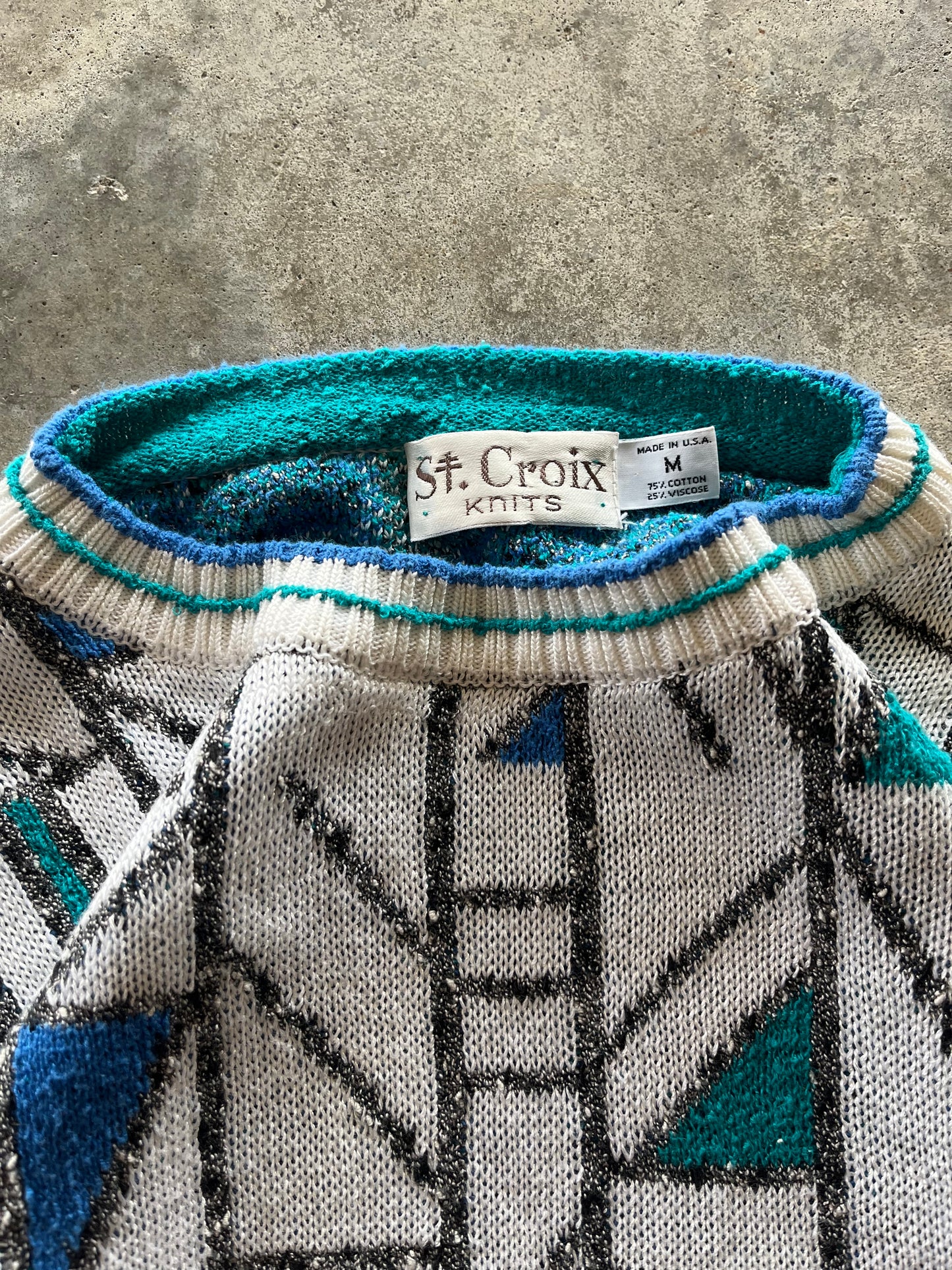 (M) Vintage Knit Sweater