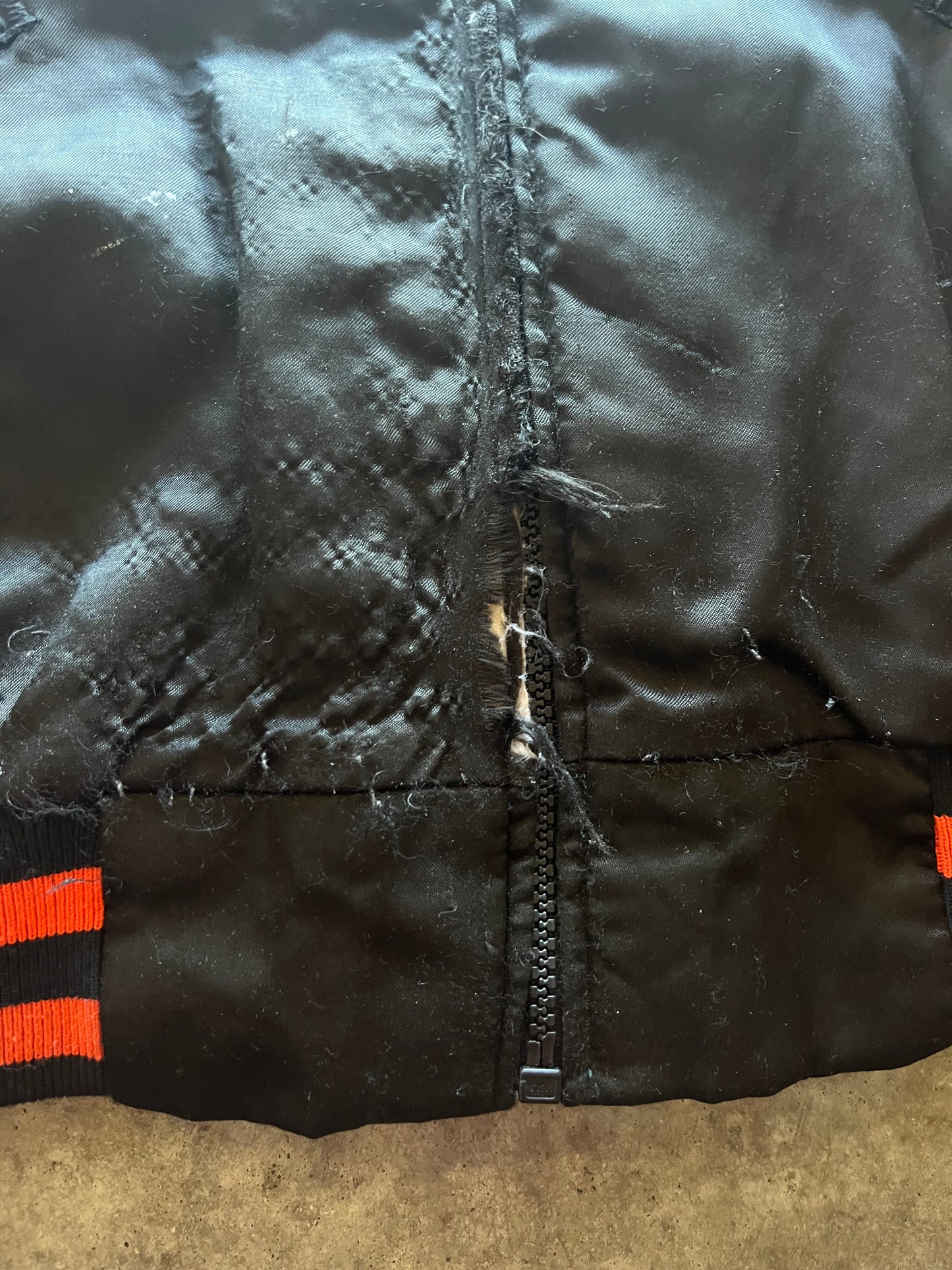 (L) Vintage Harley Davidson Nylon Jacket