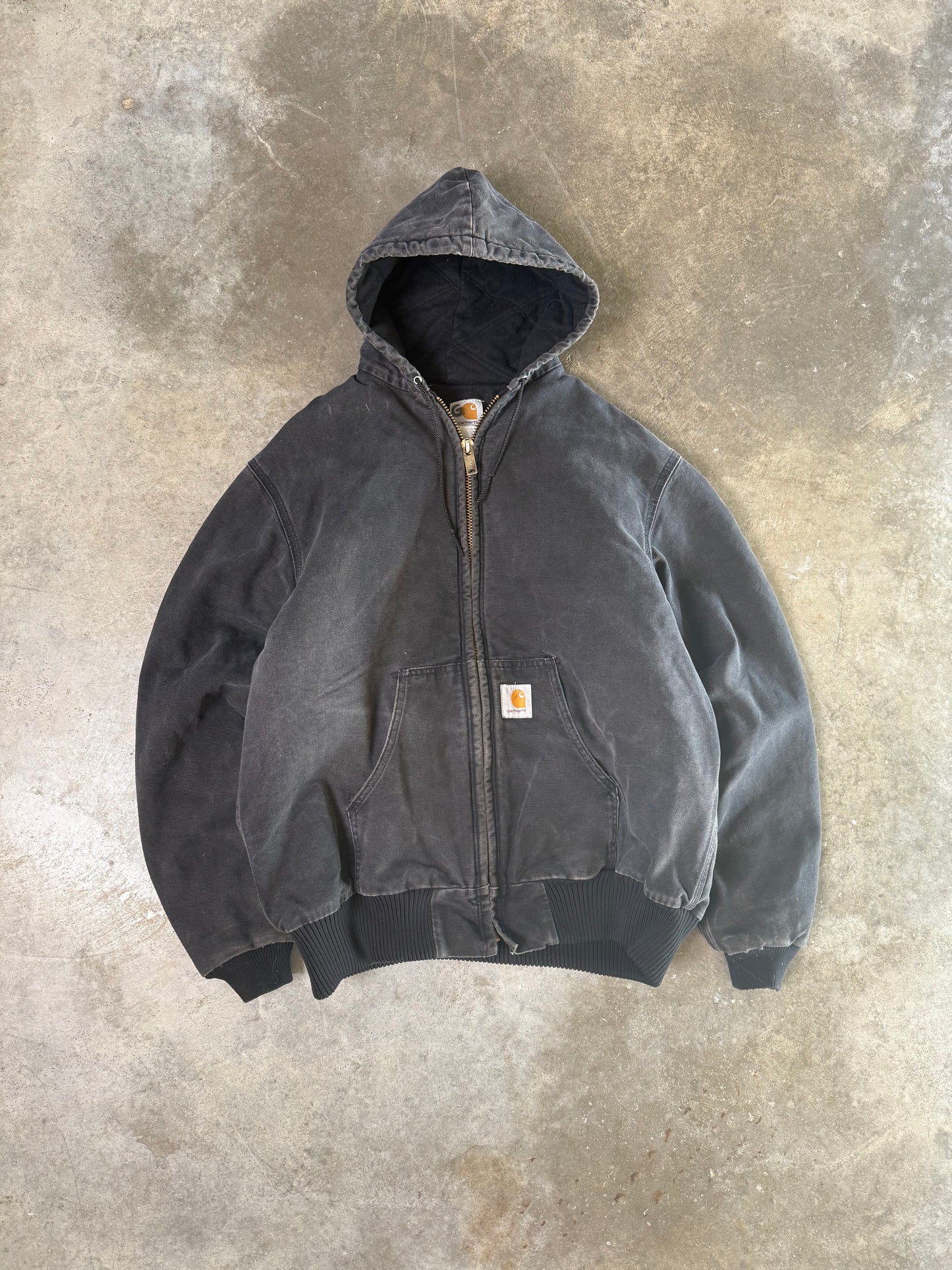 (XL) Vintage Carhartt Hooded Jacket