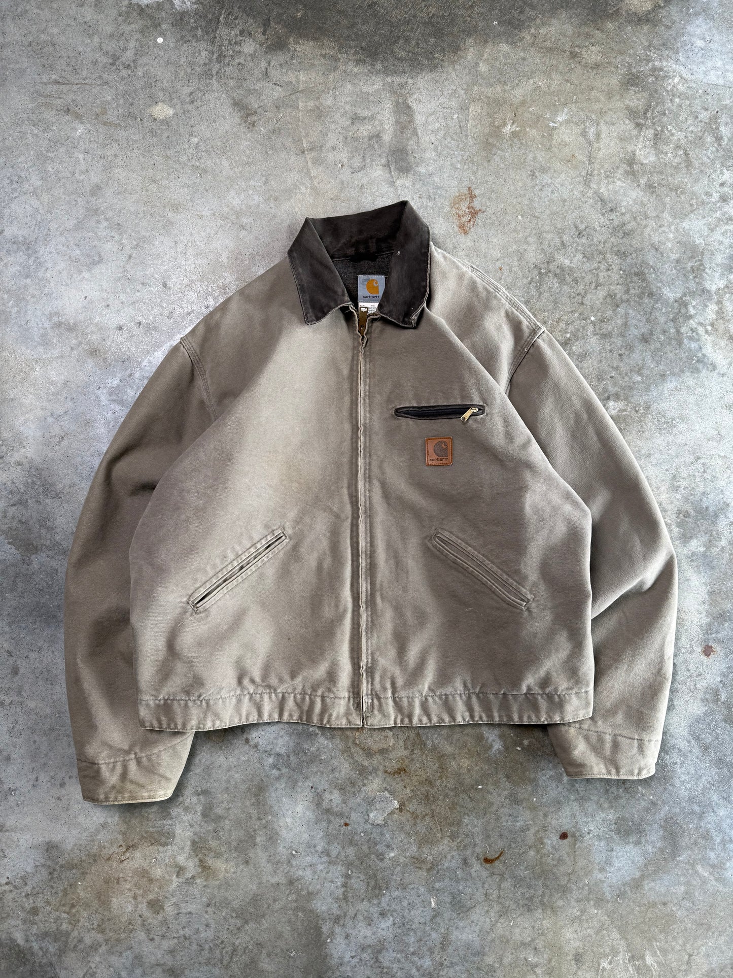 (XXL) Vintage Carhartt Blanked-Lined Detroit Jacket