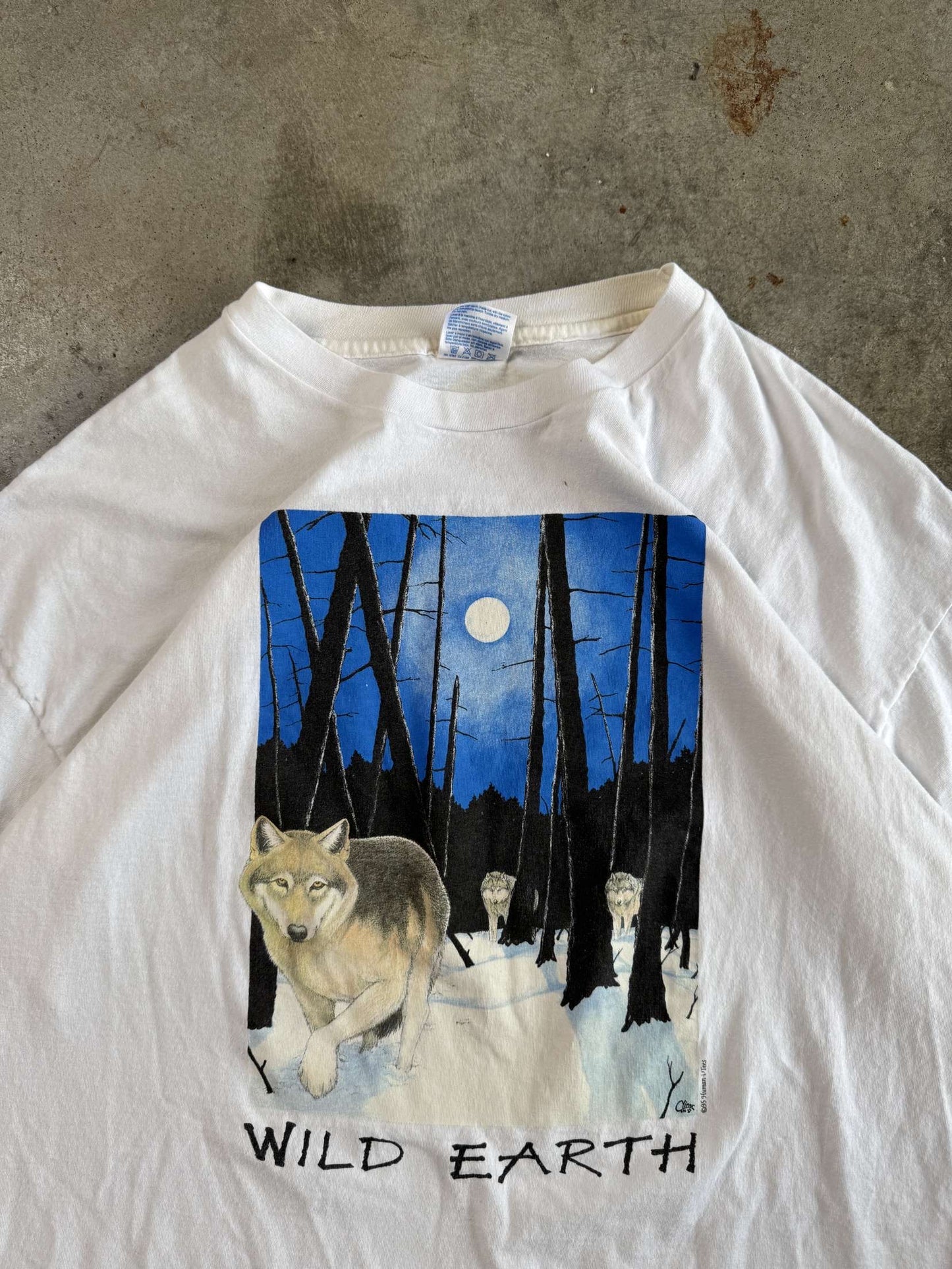 (XXL) Wild Earth Wolf Tee