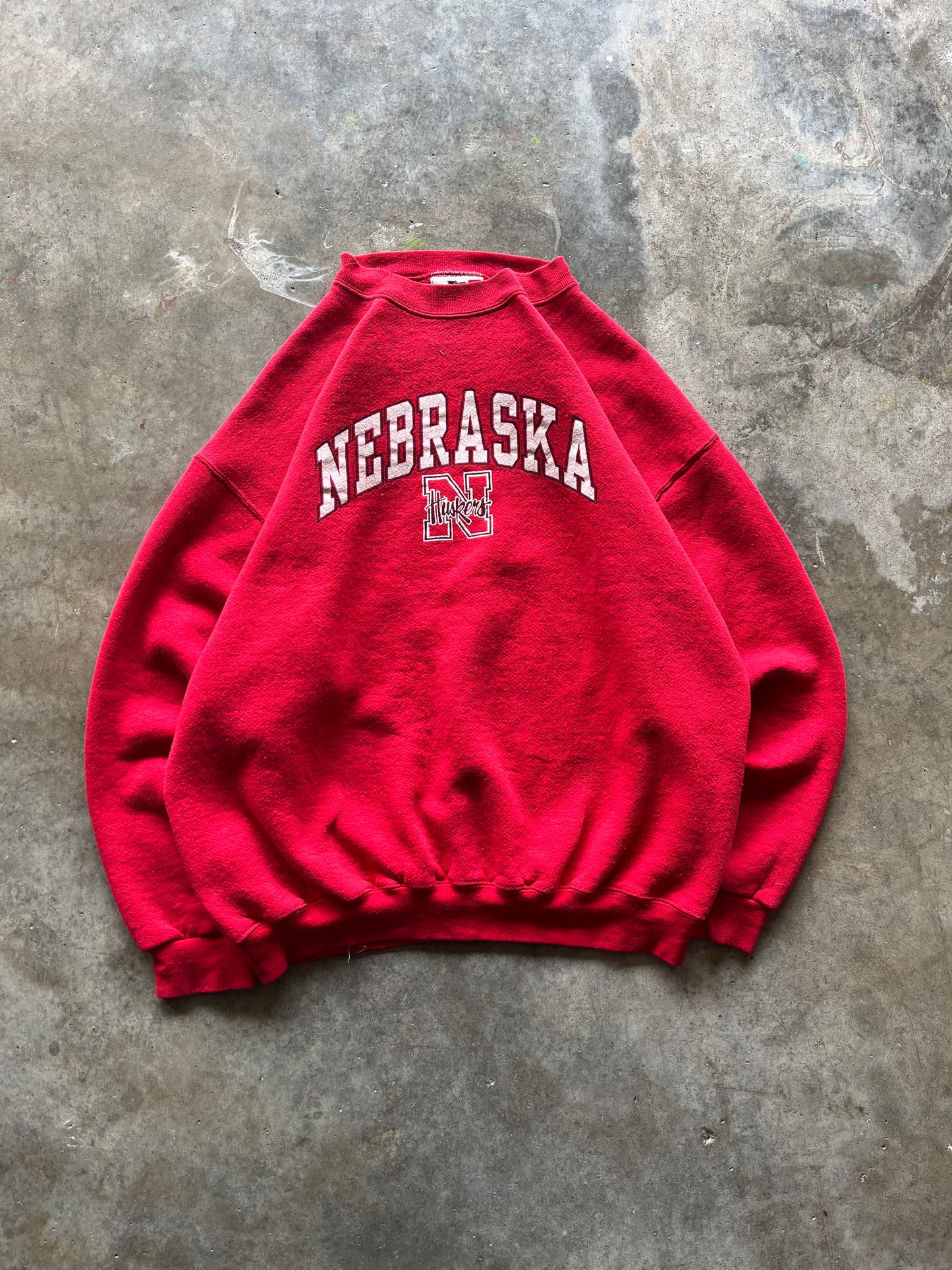 (L) Vintage Nebraska Huskers Sweatshirt