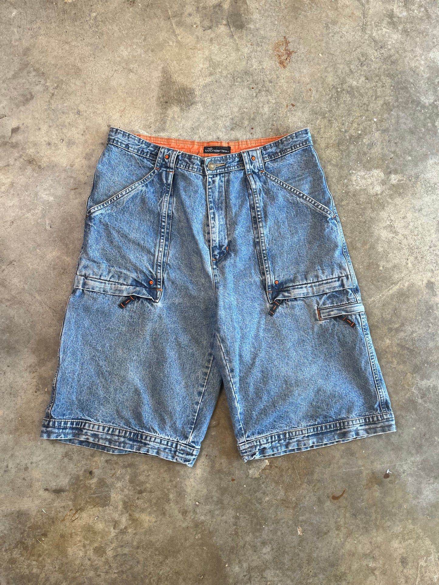 (34) No Boundaries Denim Shorts