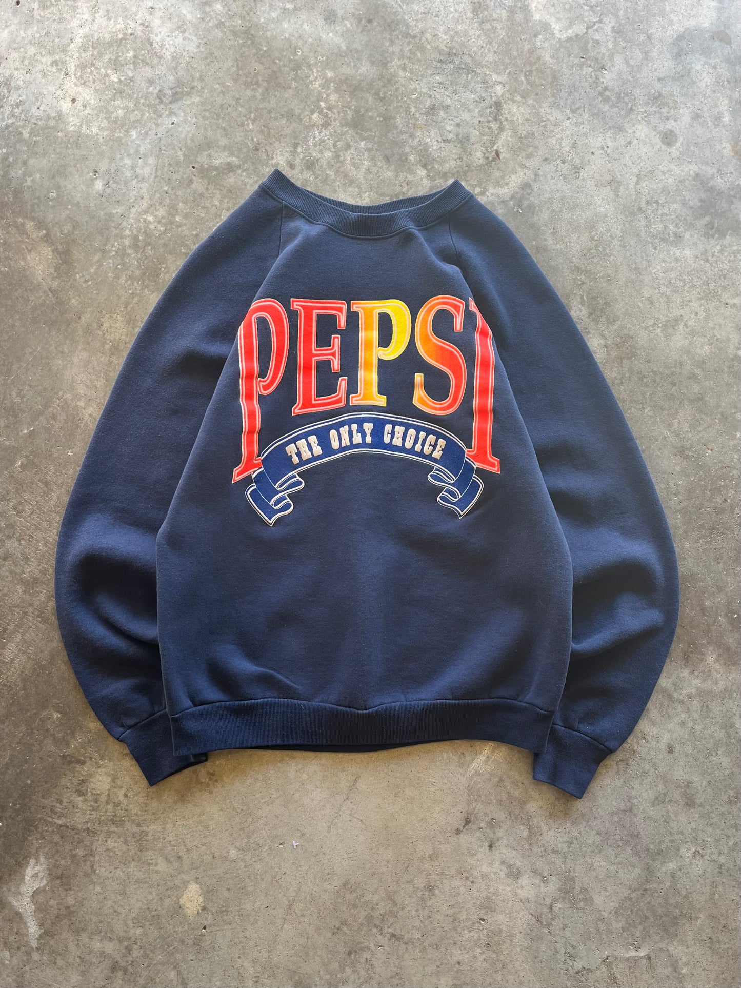 (L) Vintage Pepsi Sweatshirt