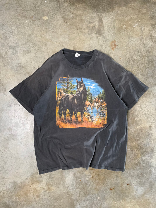 (XXL) Vintage Horses Tee