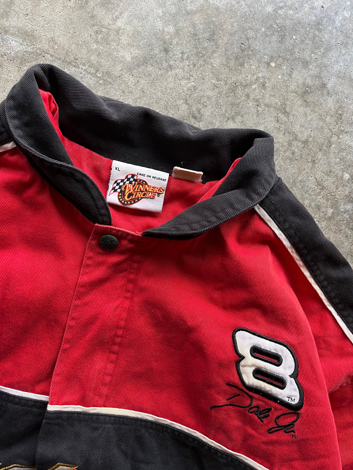 (XL) Vintage Budweiser Racing Jacket