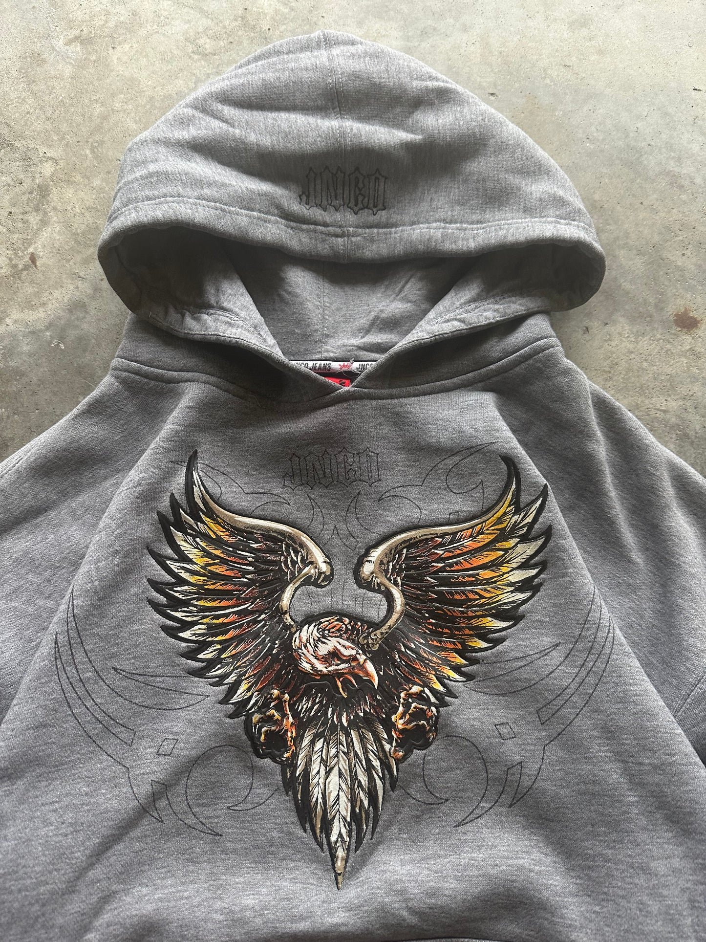 (M) JNCO Embroidered Eagle Hoodie