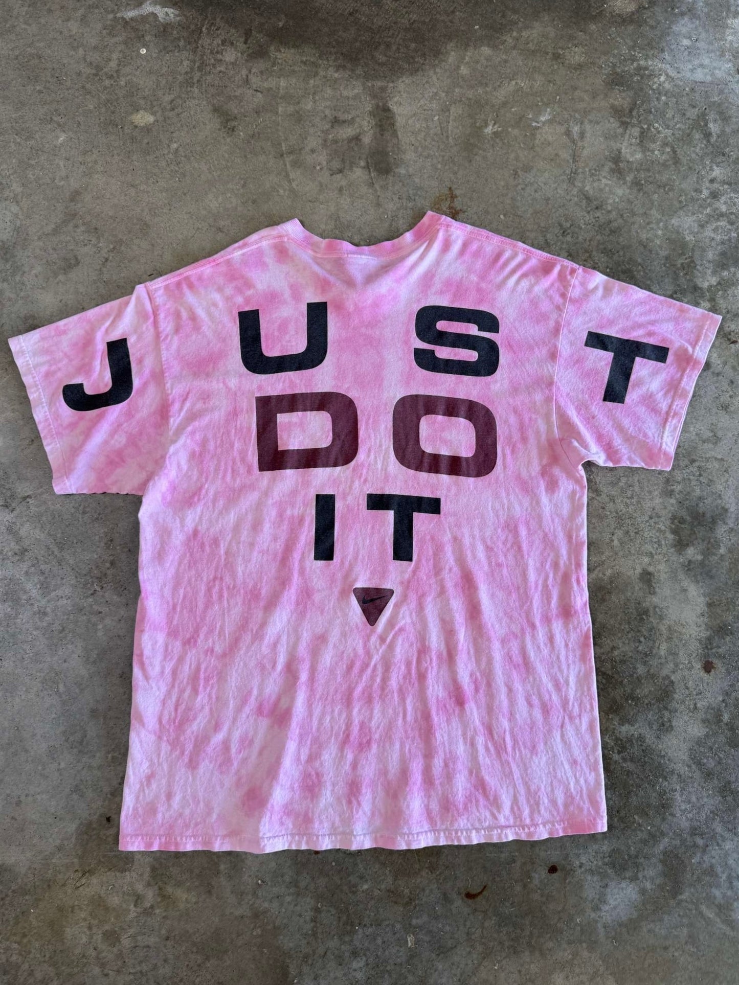 (XL) 00s Nike Dyed Tee PINK