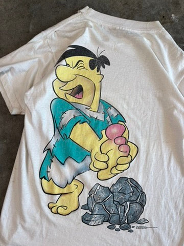 (L) 1993 Flintstones Soccer Tee