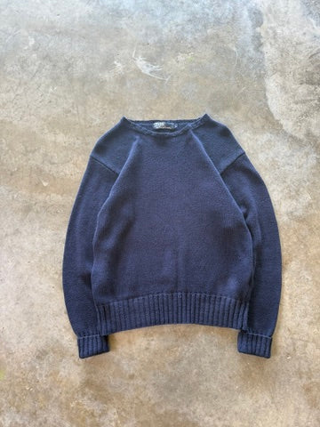 (S) Vintage Polo Sweater