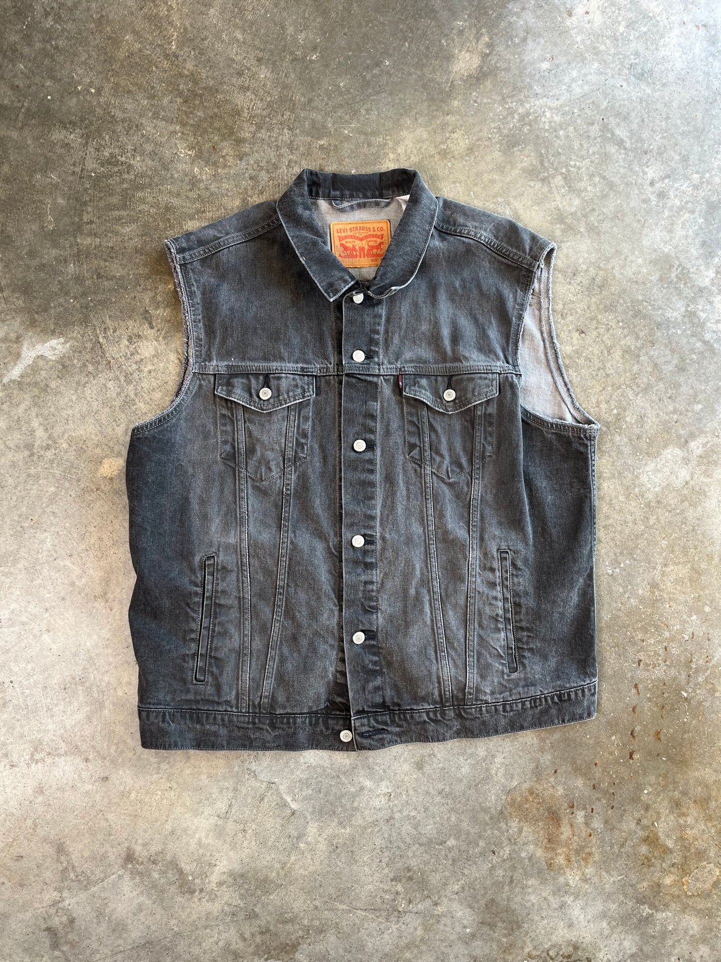 (XXL) 00s Levi Denim Vest