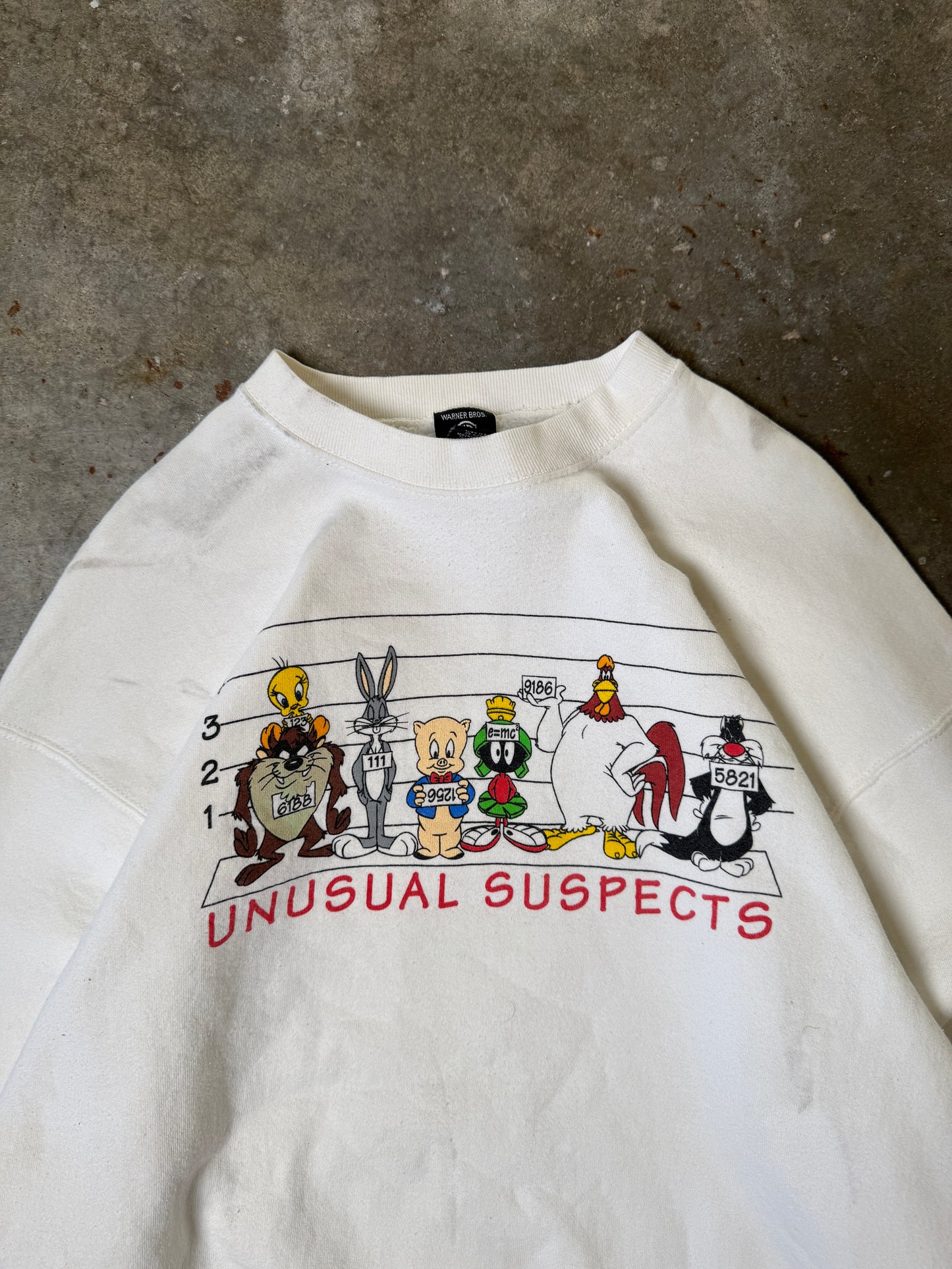 (XXL) Looney Tunes Mugshot Sweatshirt