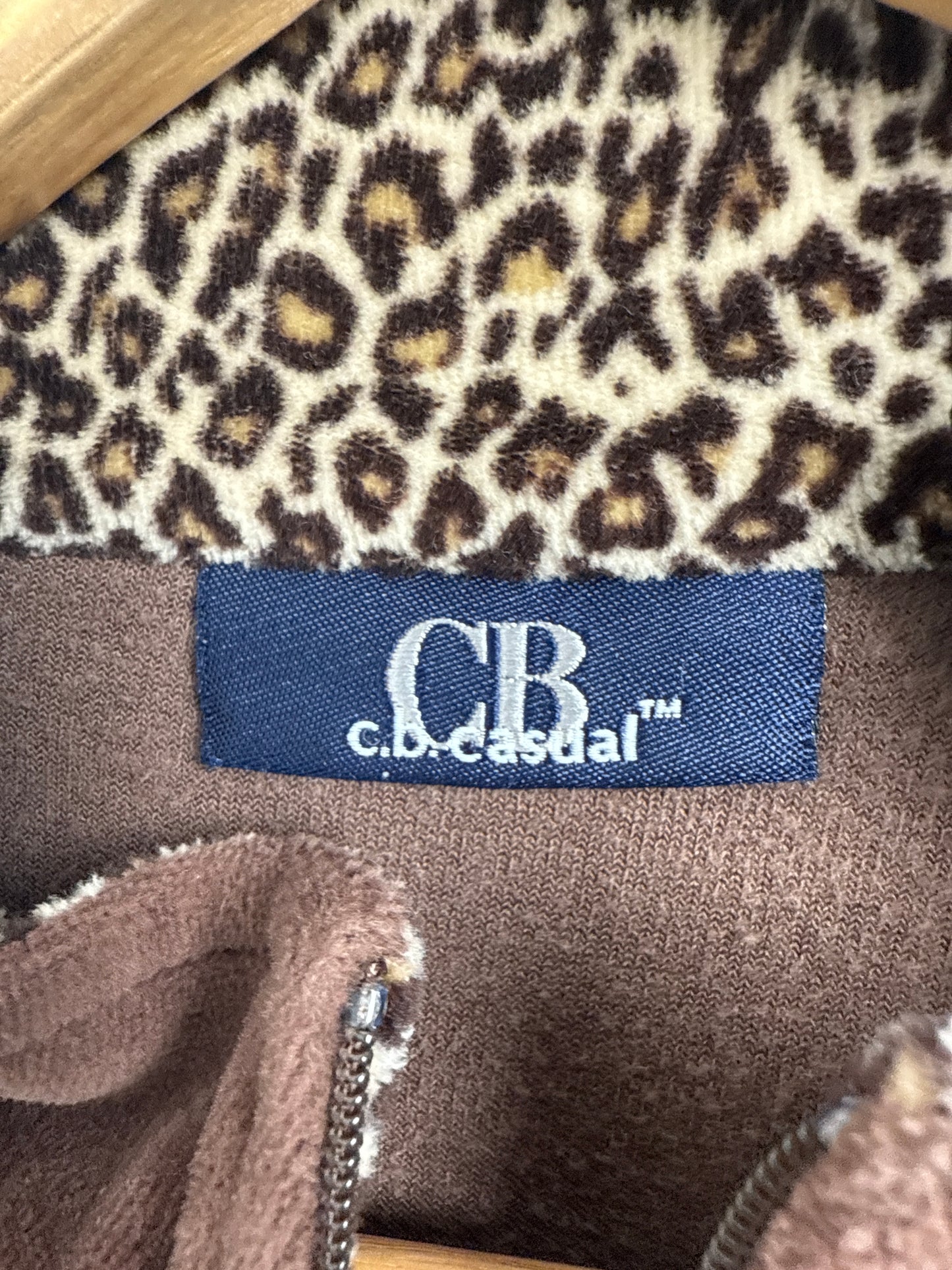 (L) 00s Velour Zip-Up