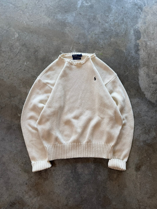 (L) Vintage Polo Sweater