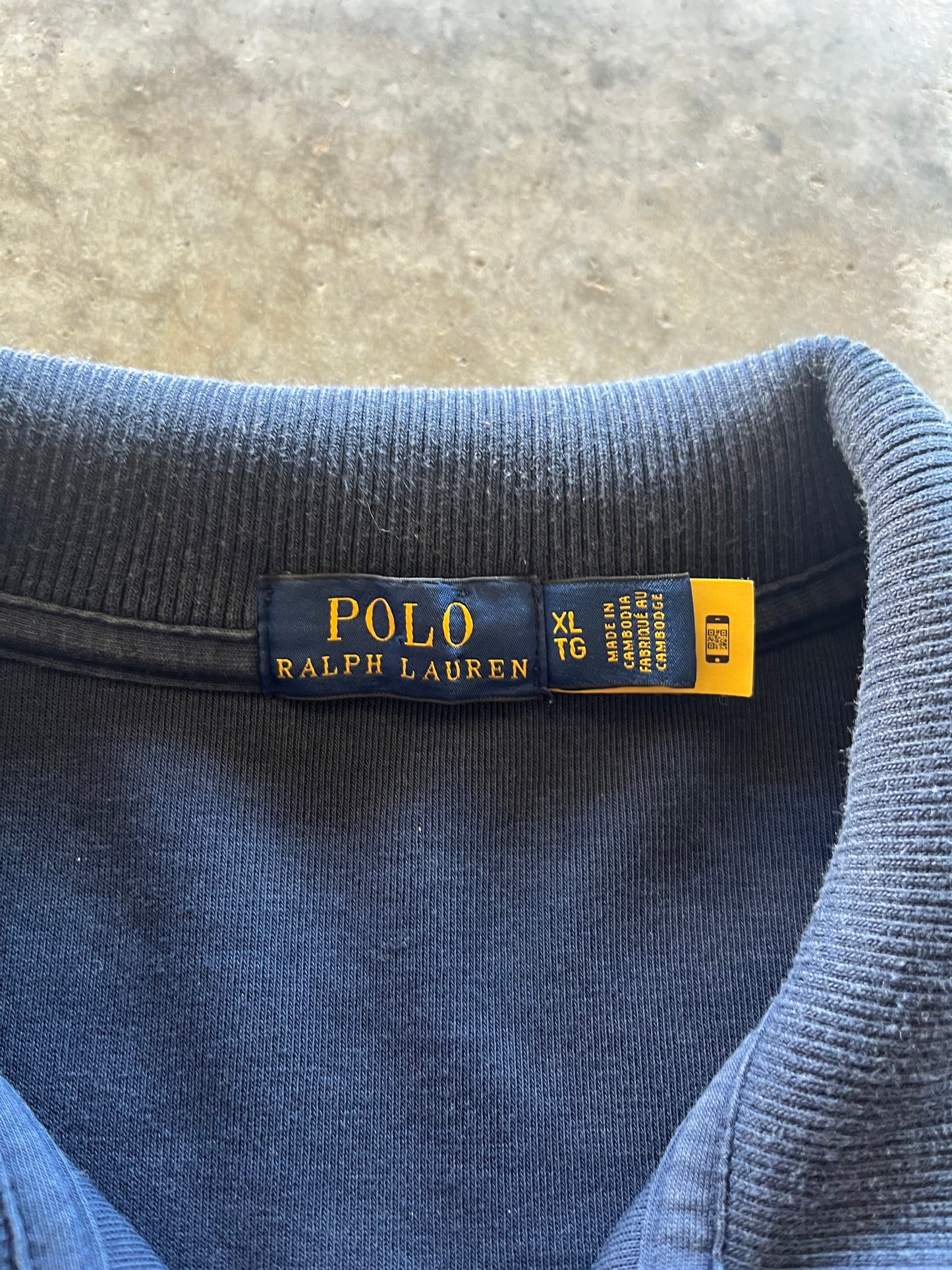 (XL) 00s Polo Zip-Up