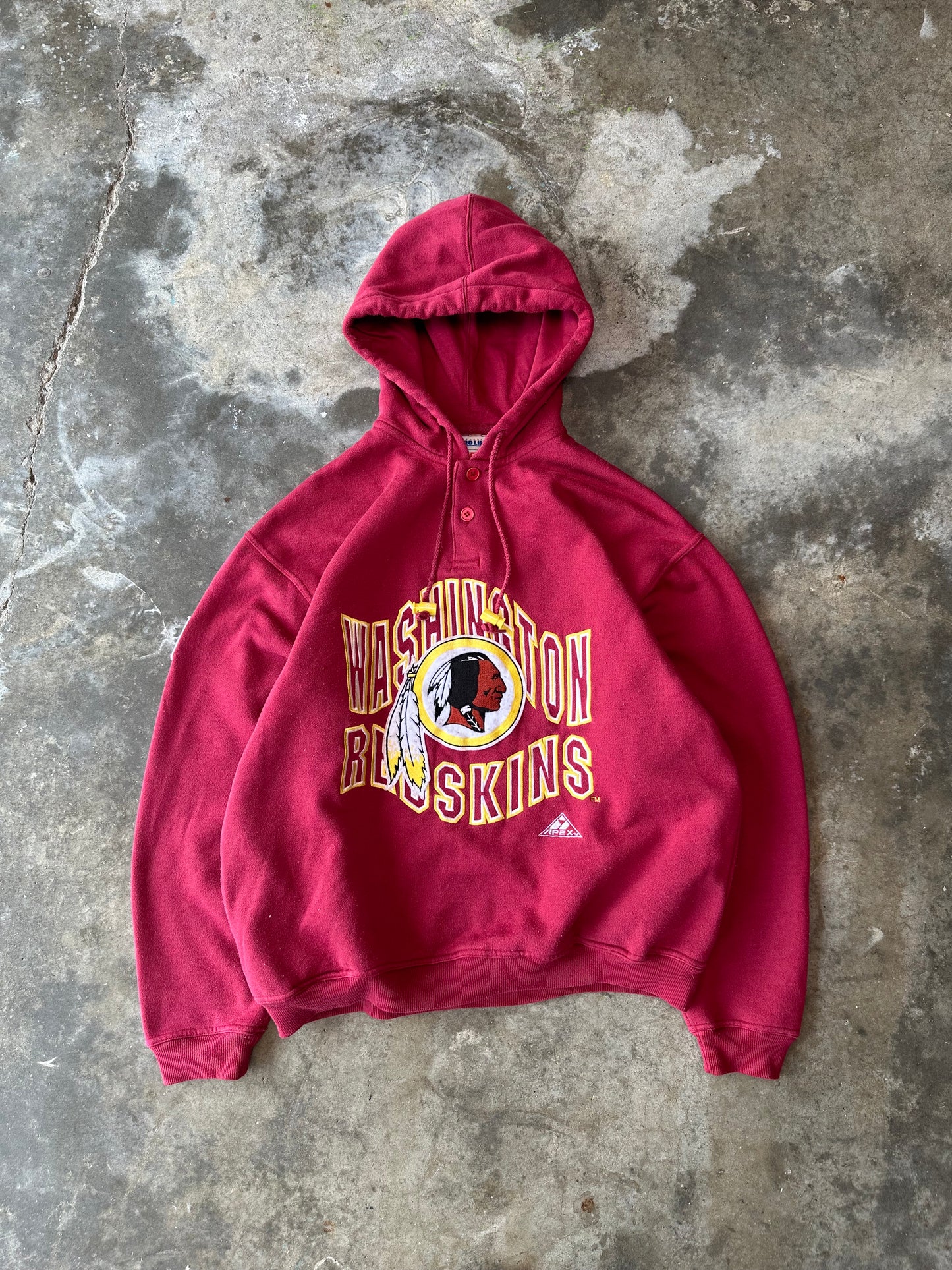 (L) Vintage Washington Redskins Hoodie