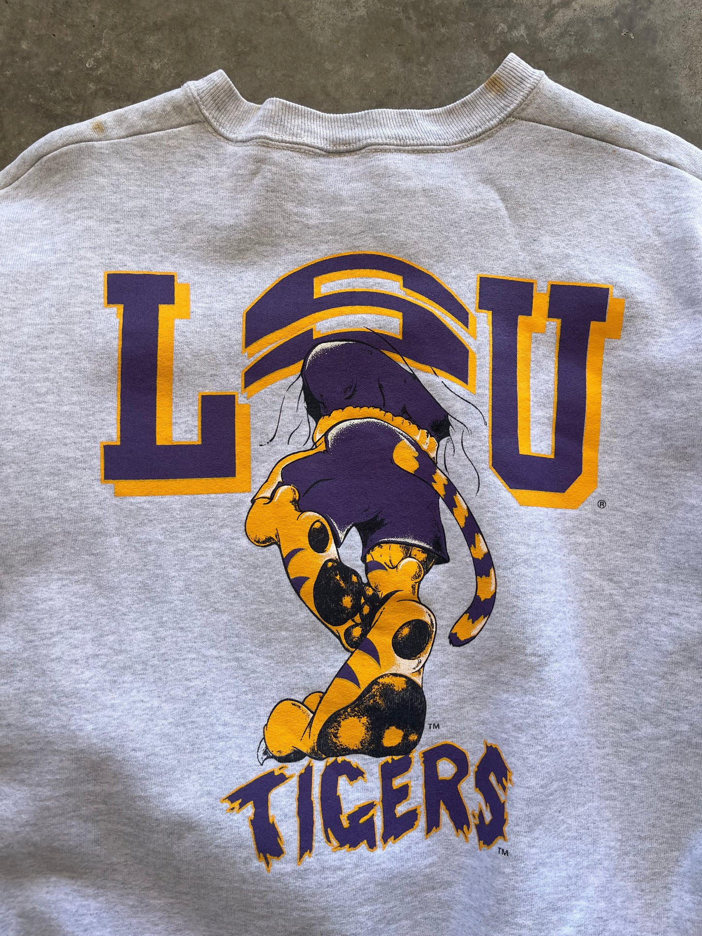 (L) Vintage LSU Sweatshirt