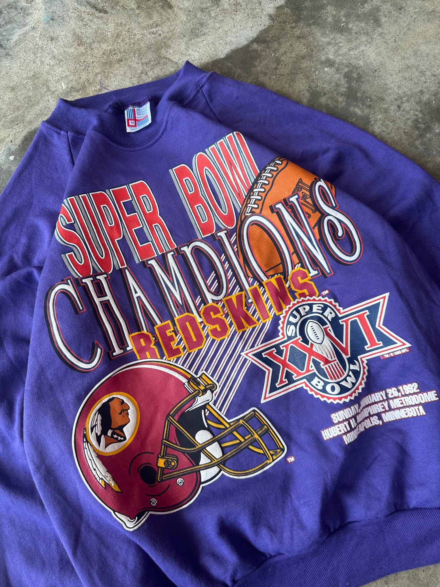 (M) 1992 Washington Redskins Sweatshirt