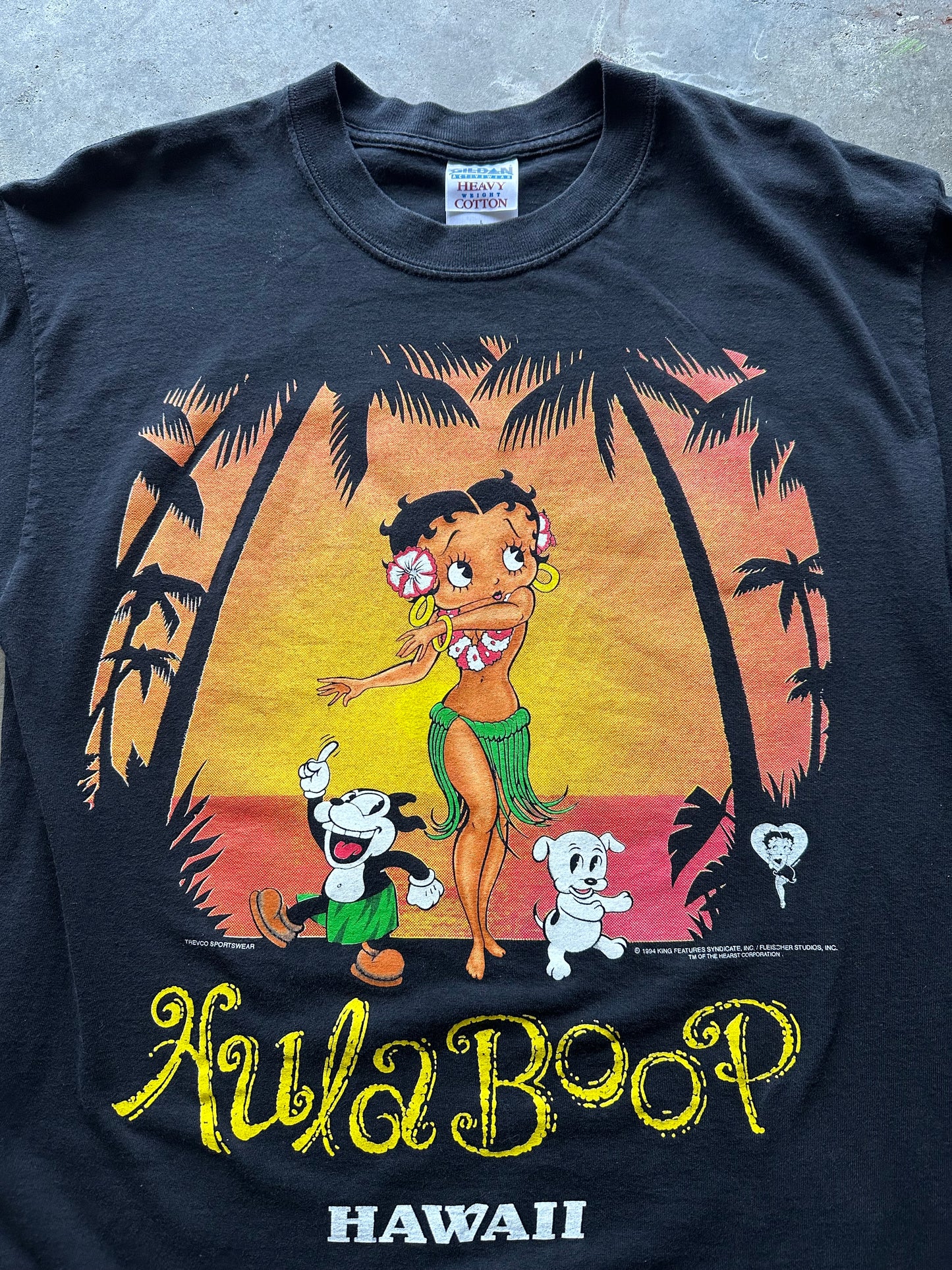 (L) 1994 Betty Boop Hawaii Tee