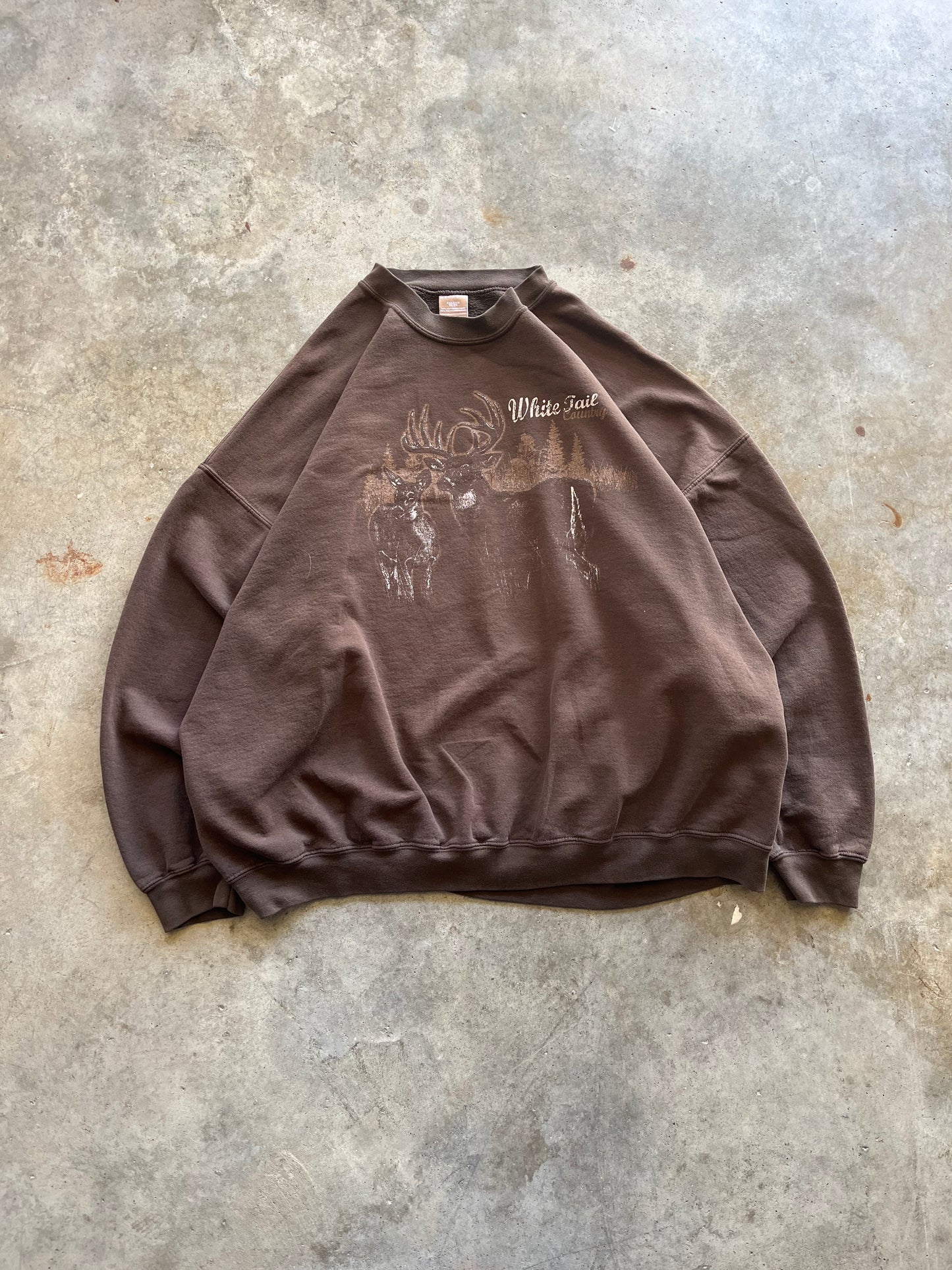 (XXL) Vintage Deer Sweatshirt