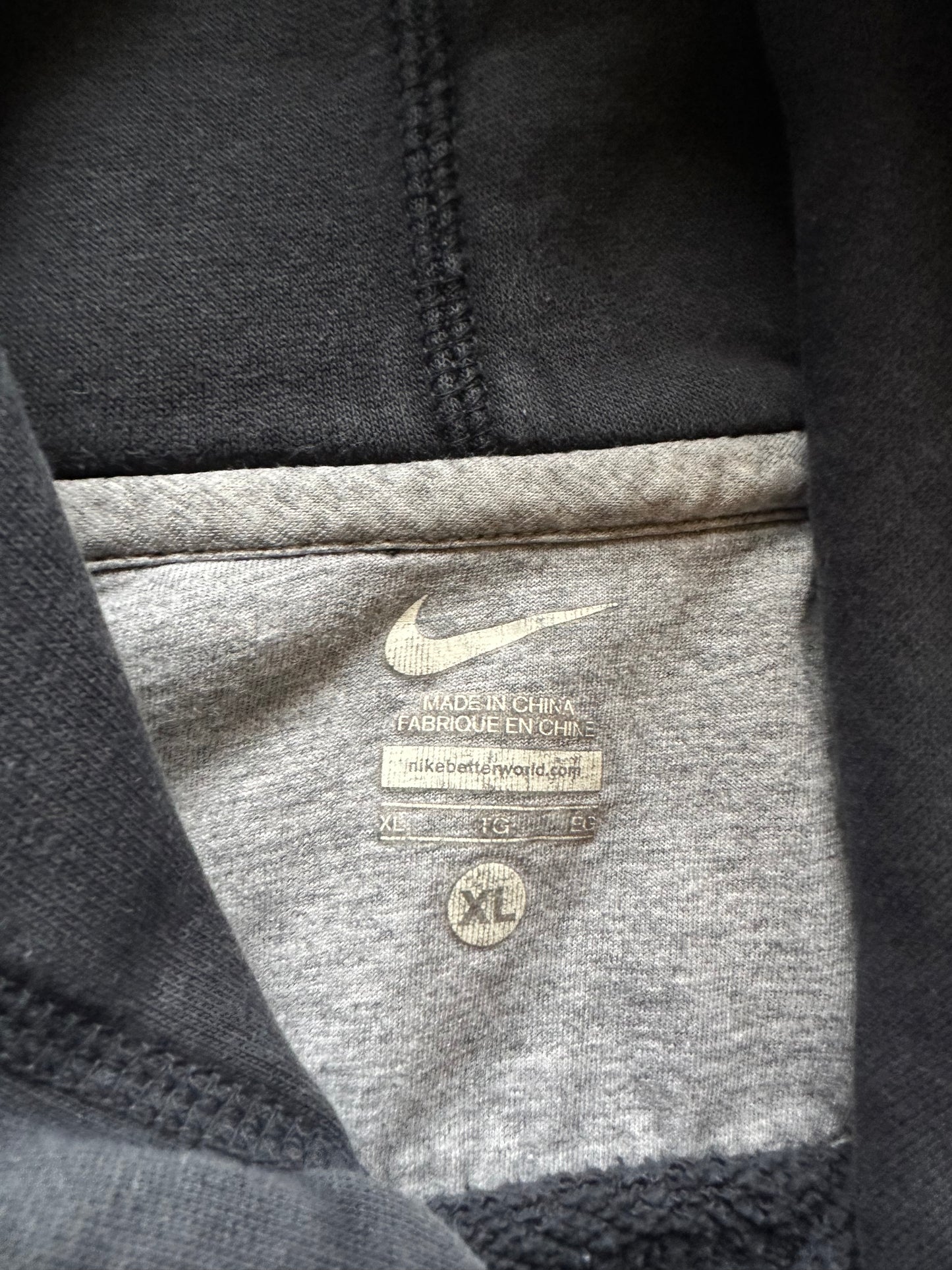 (XL) 00s Nike Spell-out Hoodie