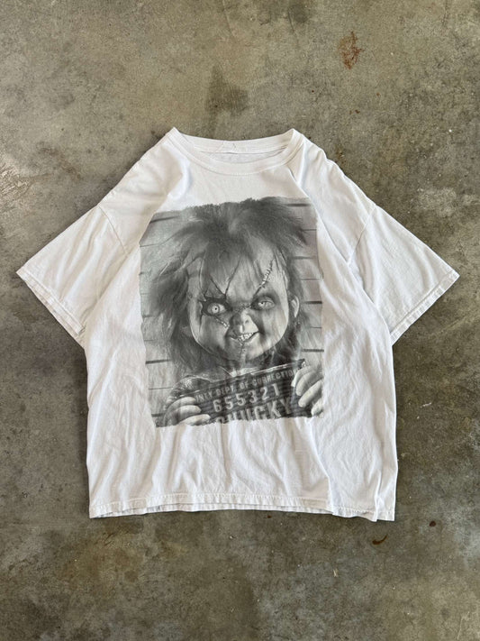 (XL) 00s Chucky Mugshot Tee