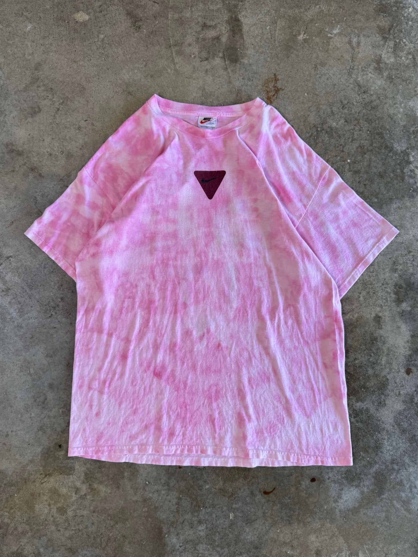 (XL) 00s Nike Dyed Tee PINK