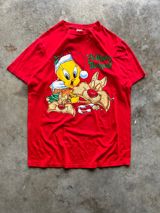 (XXL) 1998 Looney Tunes 'Holiday Tweats' Tee