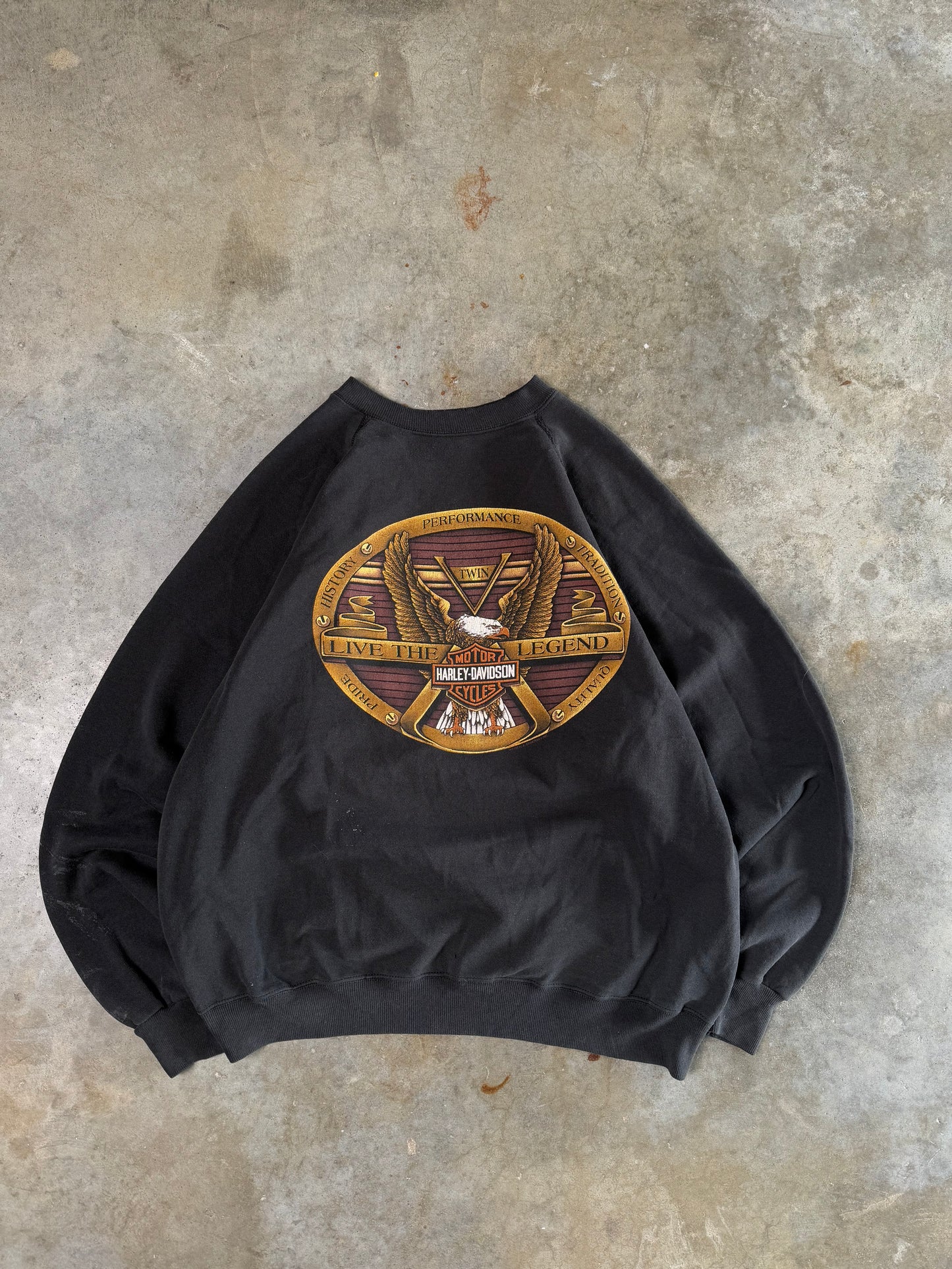 (XL) Vintage Harley Sweatshirt